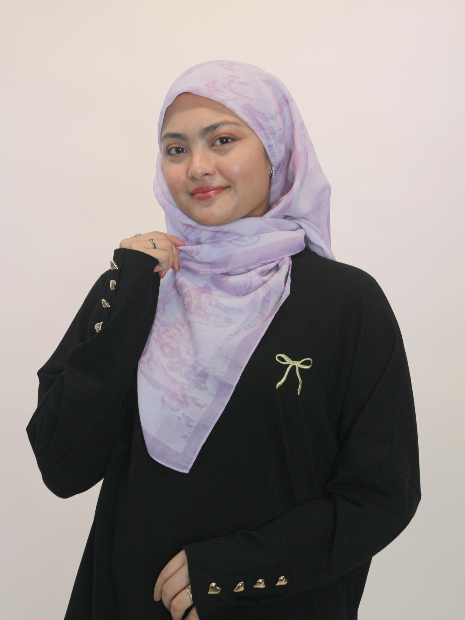 Elina Bawal in Purple