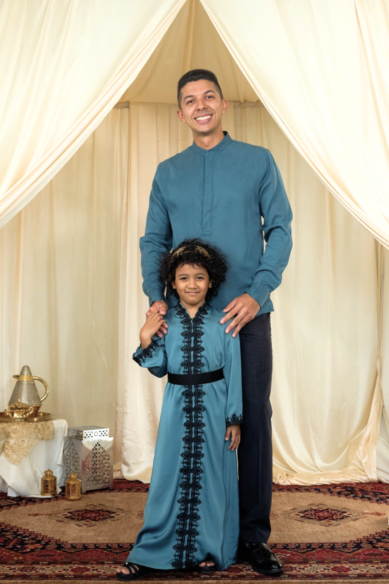 Marrakesh Kids in Teal