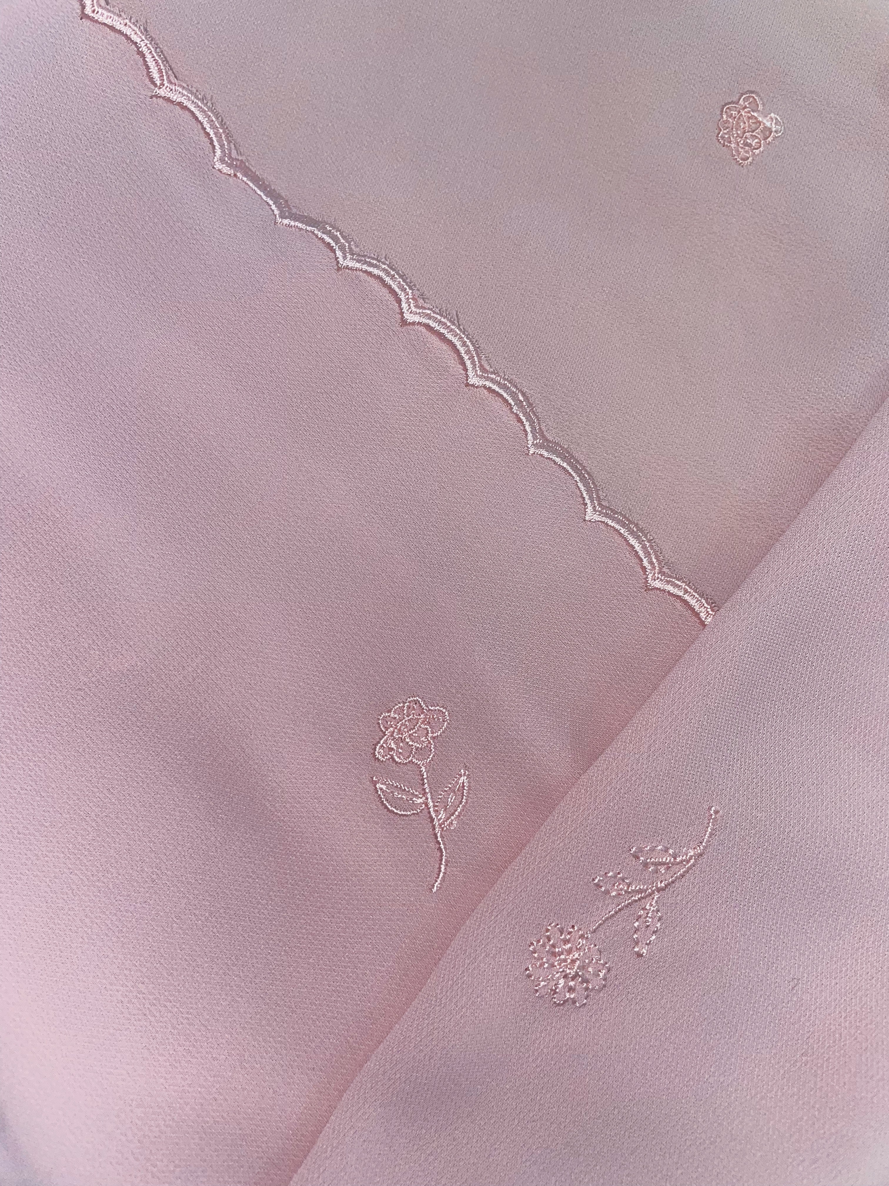 Heavy Chiffon Sulam Shawl