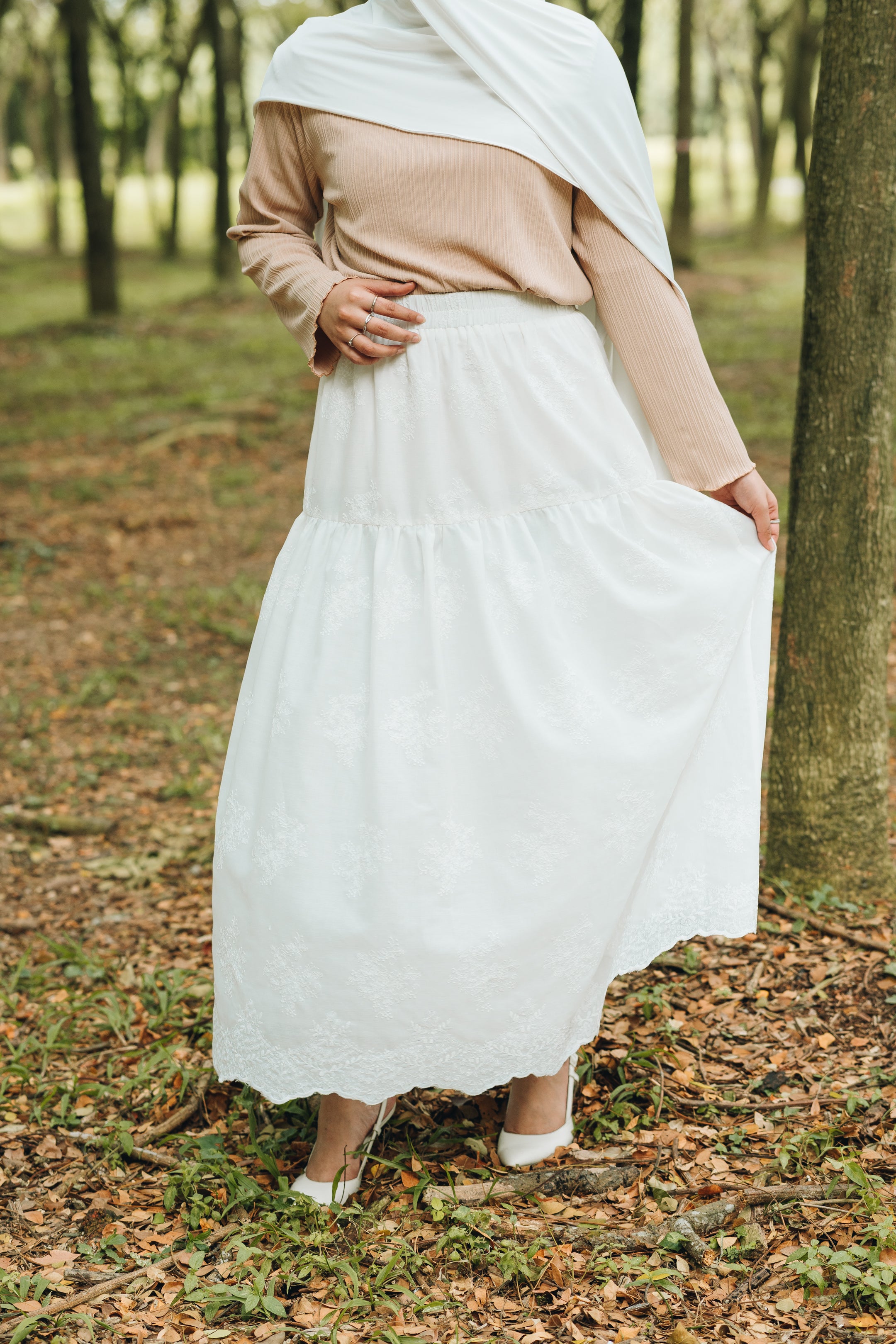 Snowe Cotton Skirt