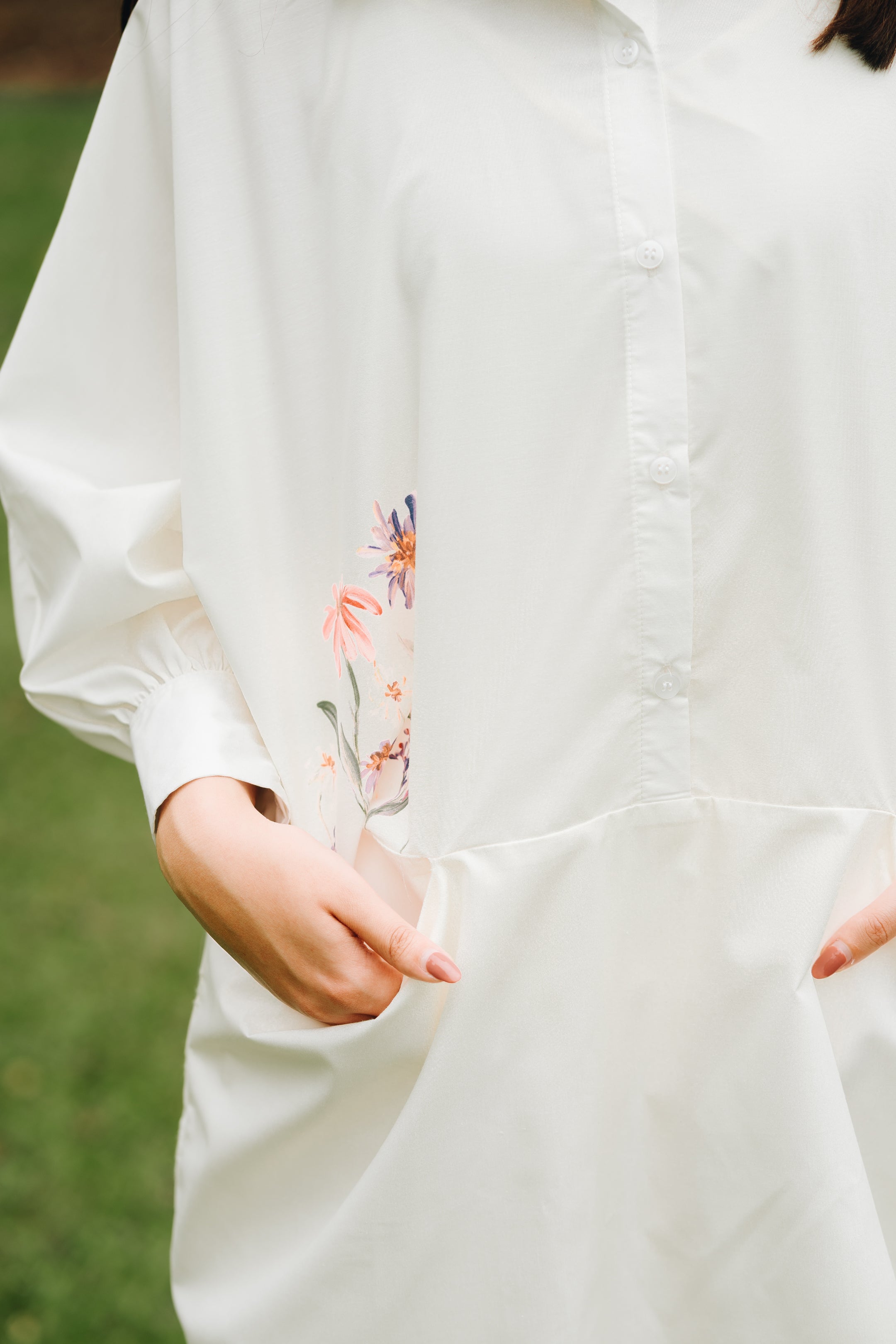 Wildflower Top in White