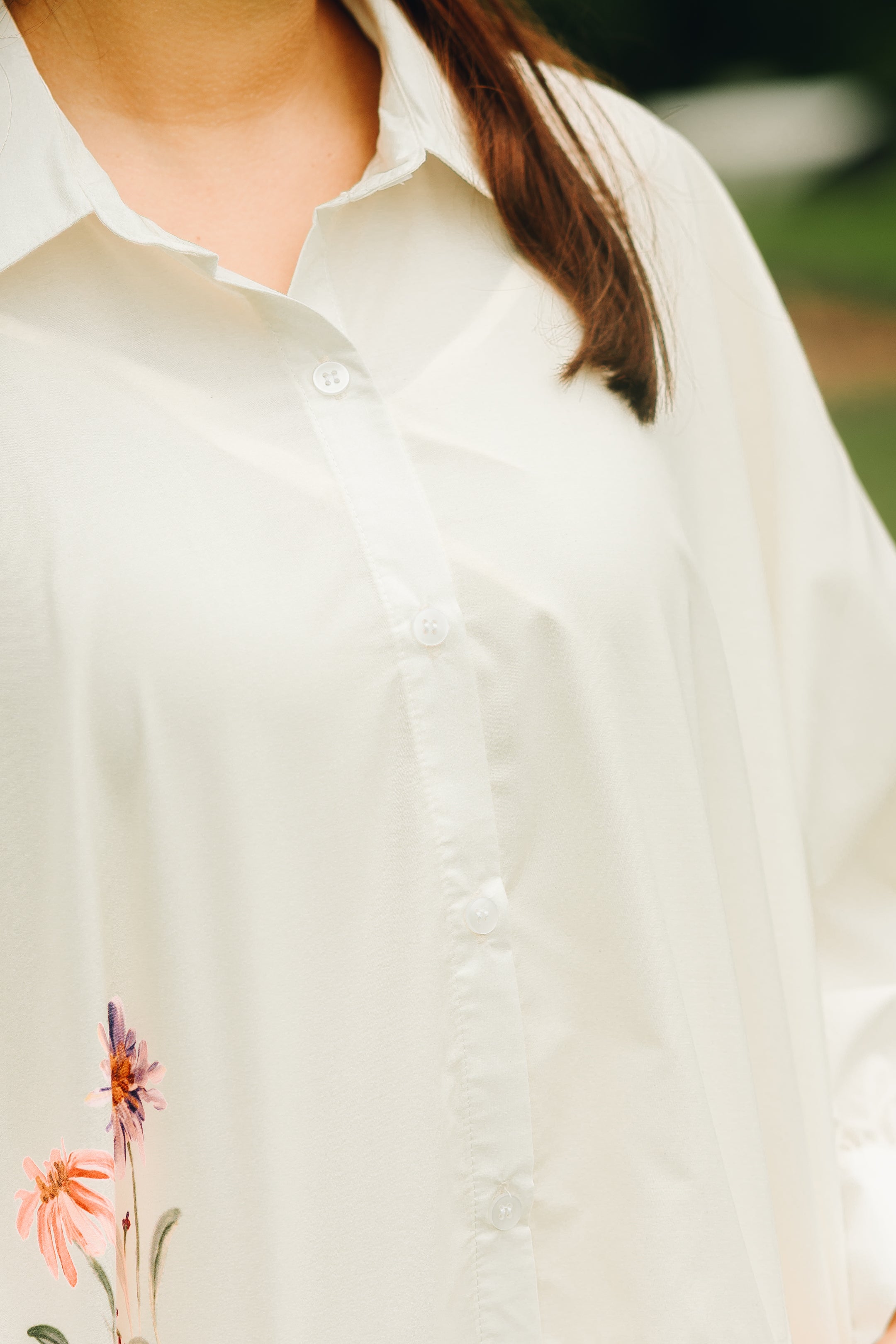 Wildflower Top in Cream