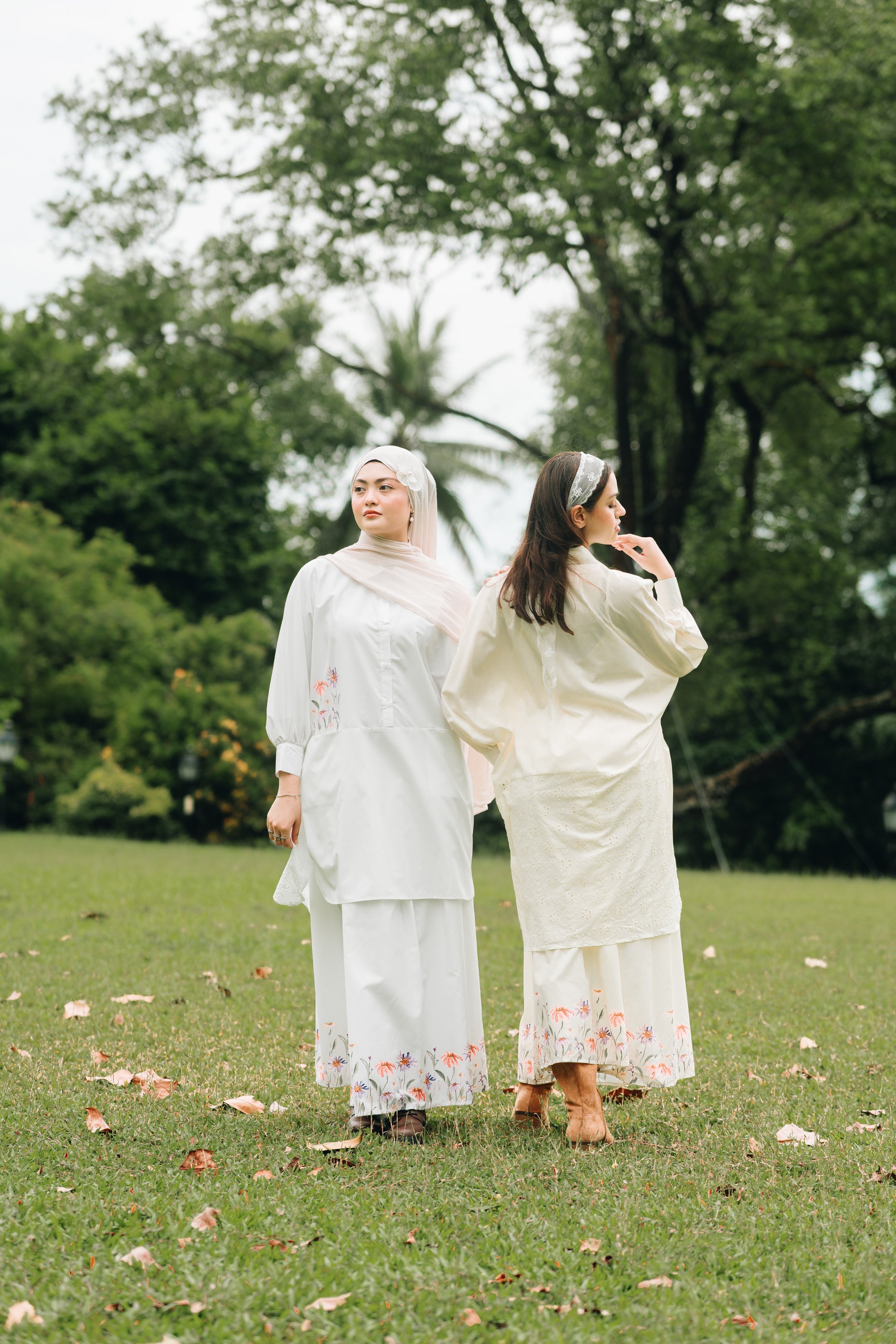 Wildflower Skirt in Cream