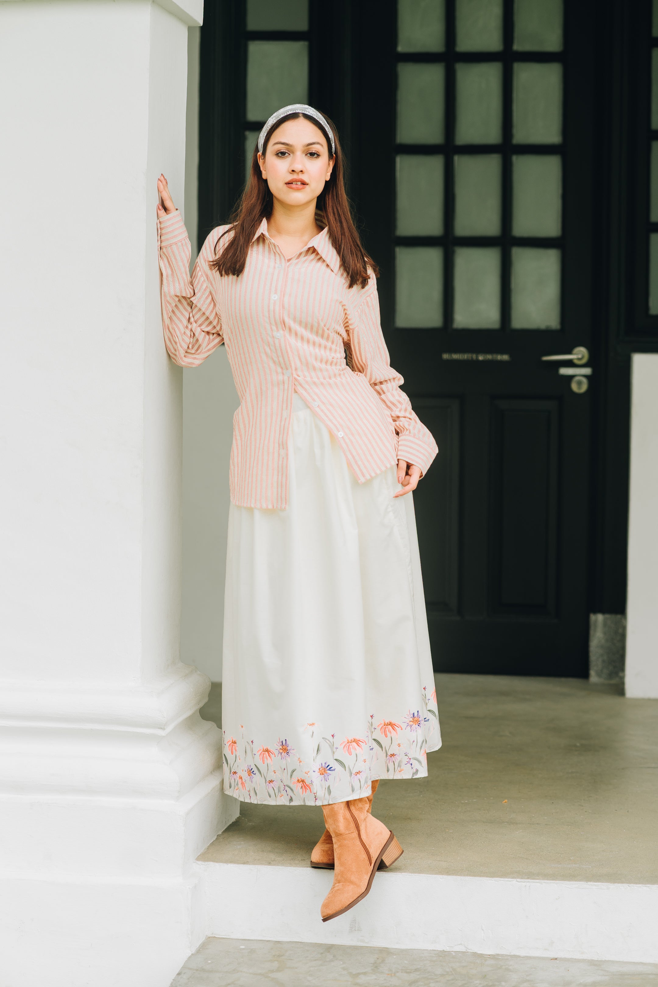 Tie-Back Blouse