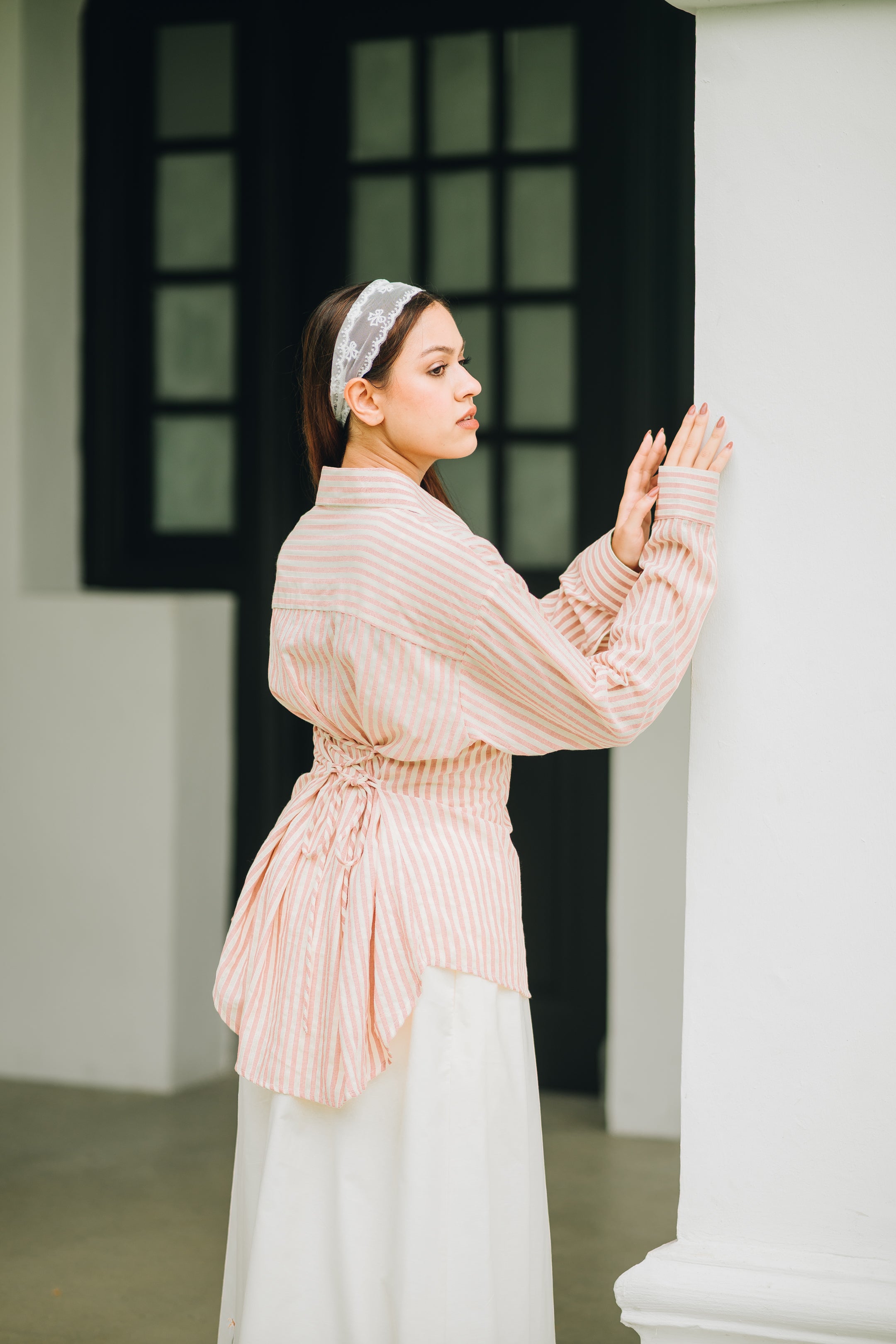 Tie-Back Blouse