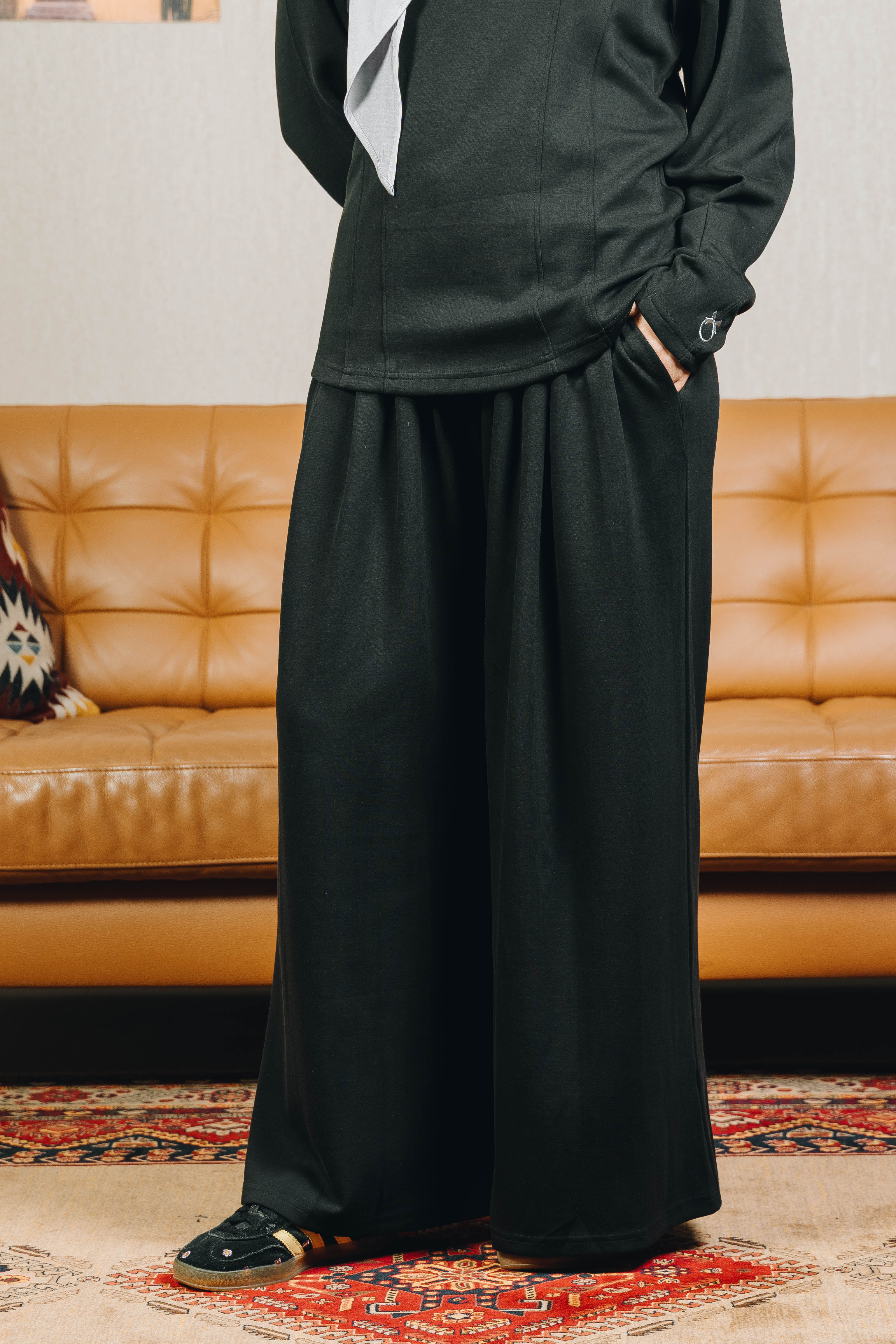 Modal Lounge Pants in Black
