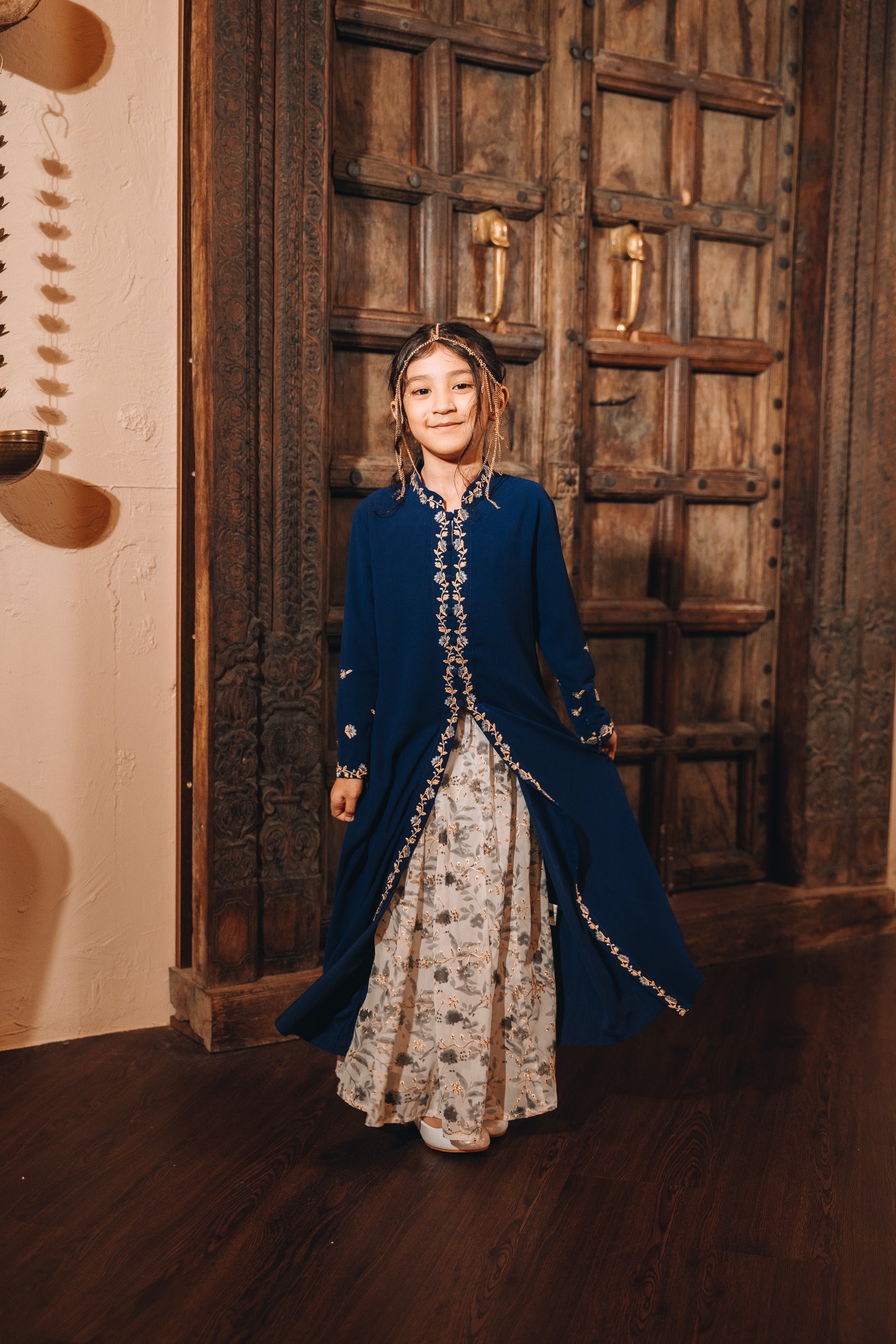 Saira Kids in Sapphire