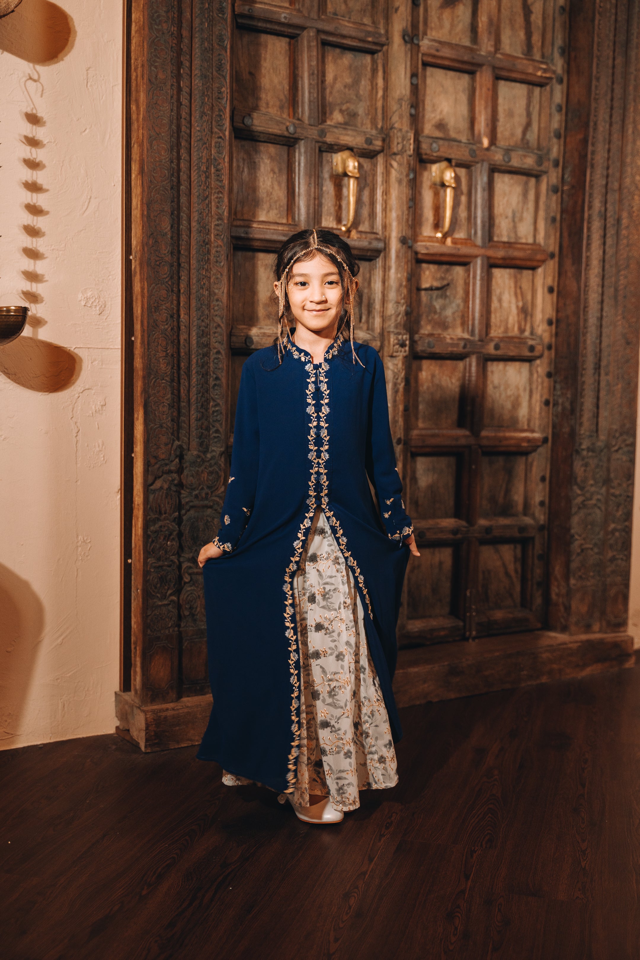 Saira Kids in Sapphire