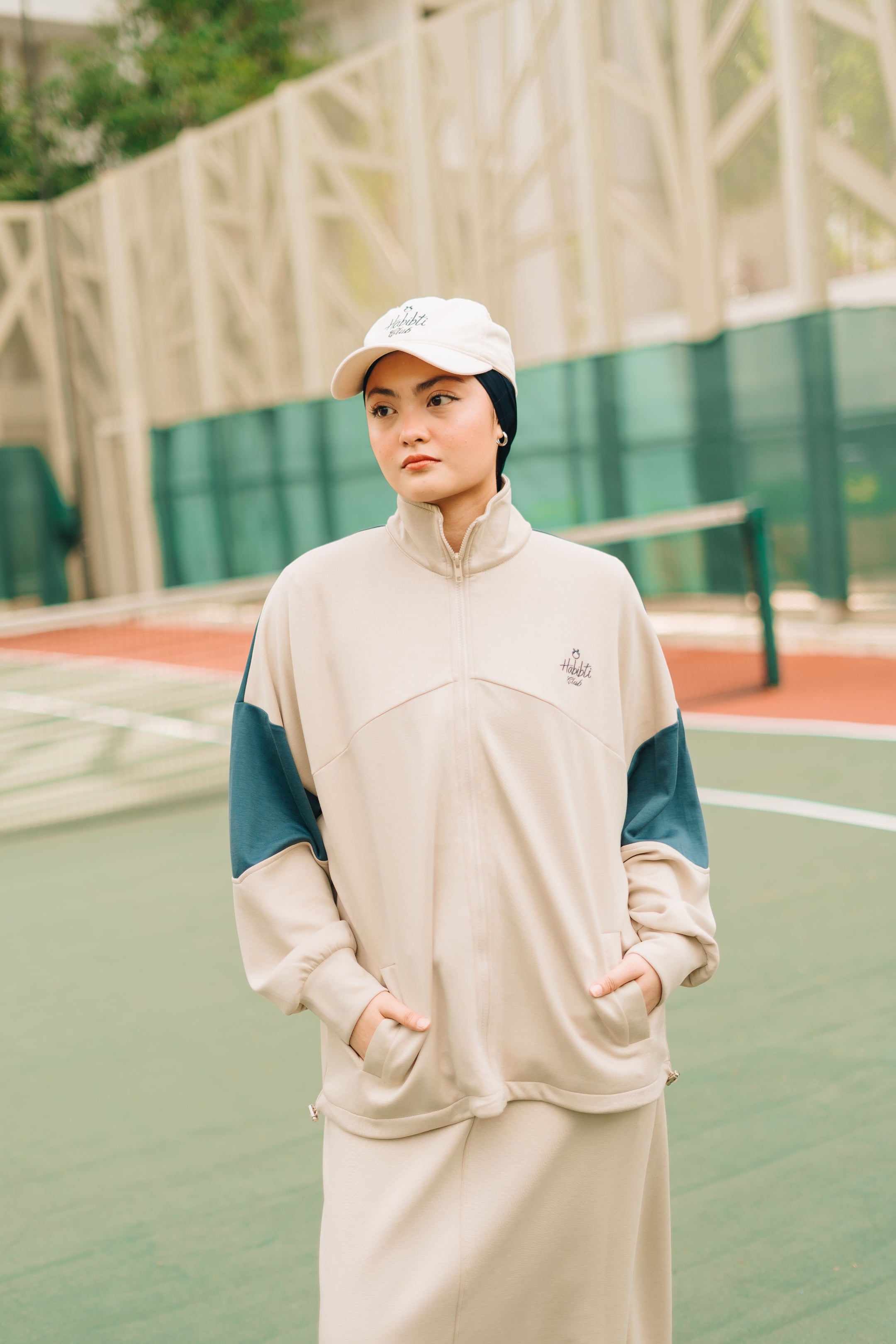 PRE ORDER Habibti Modal Dual Tone Jacket in Blue