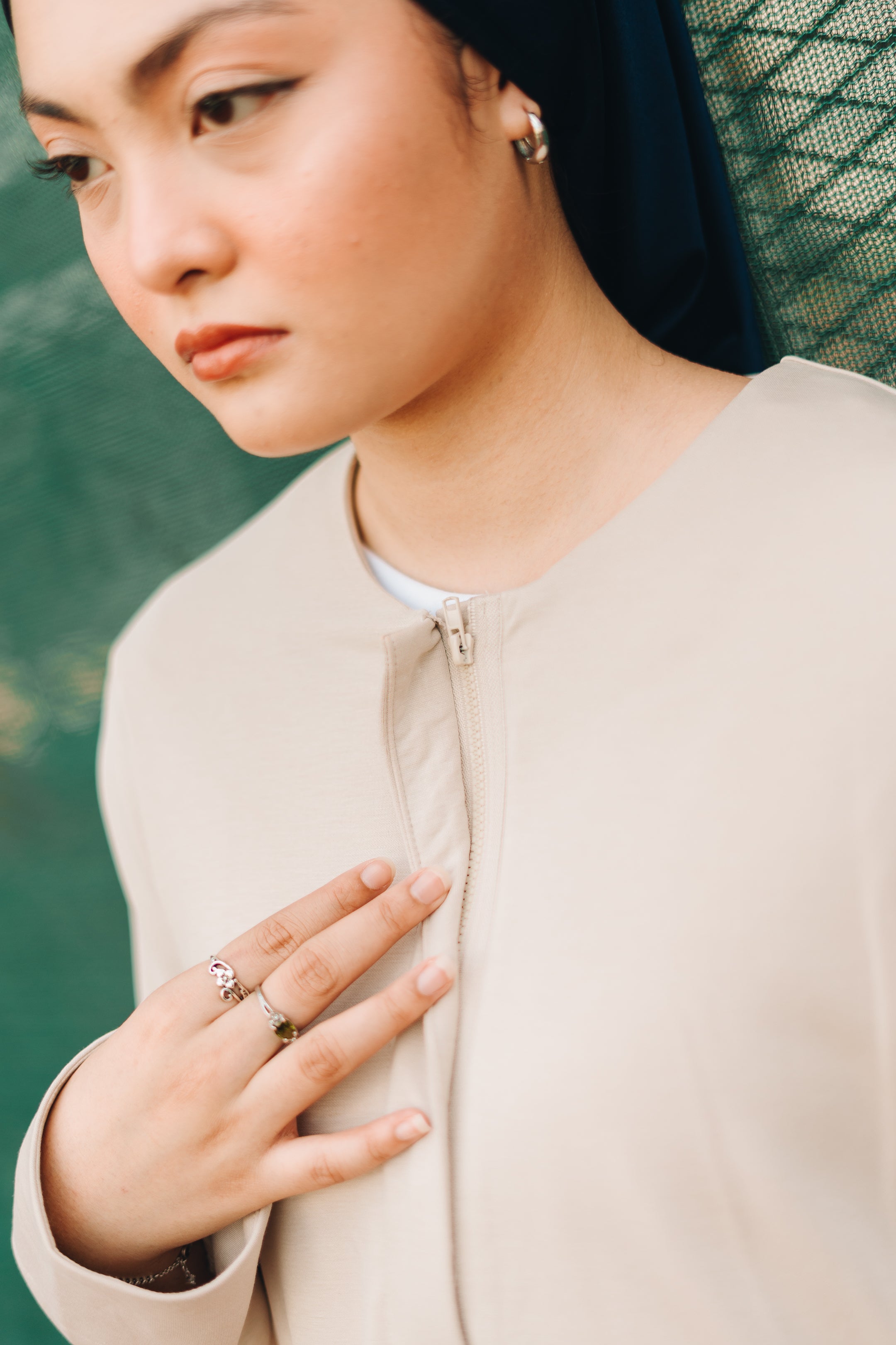 Flow Modal Top in Cream