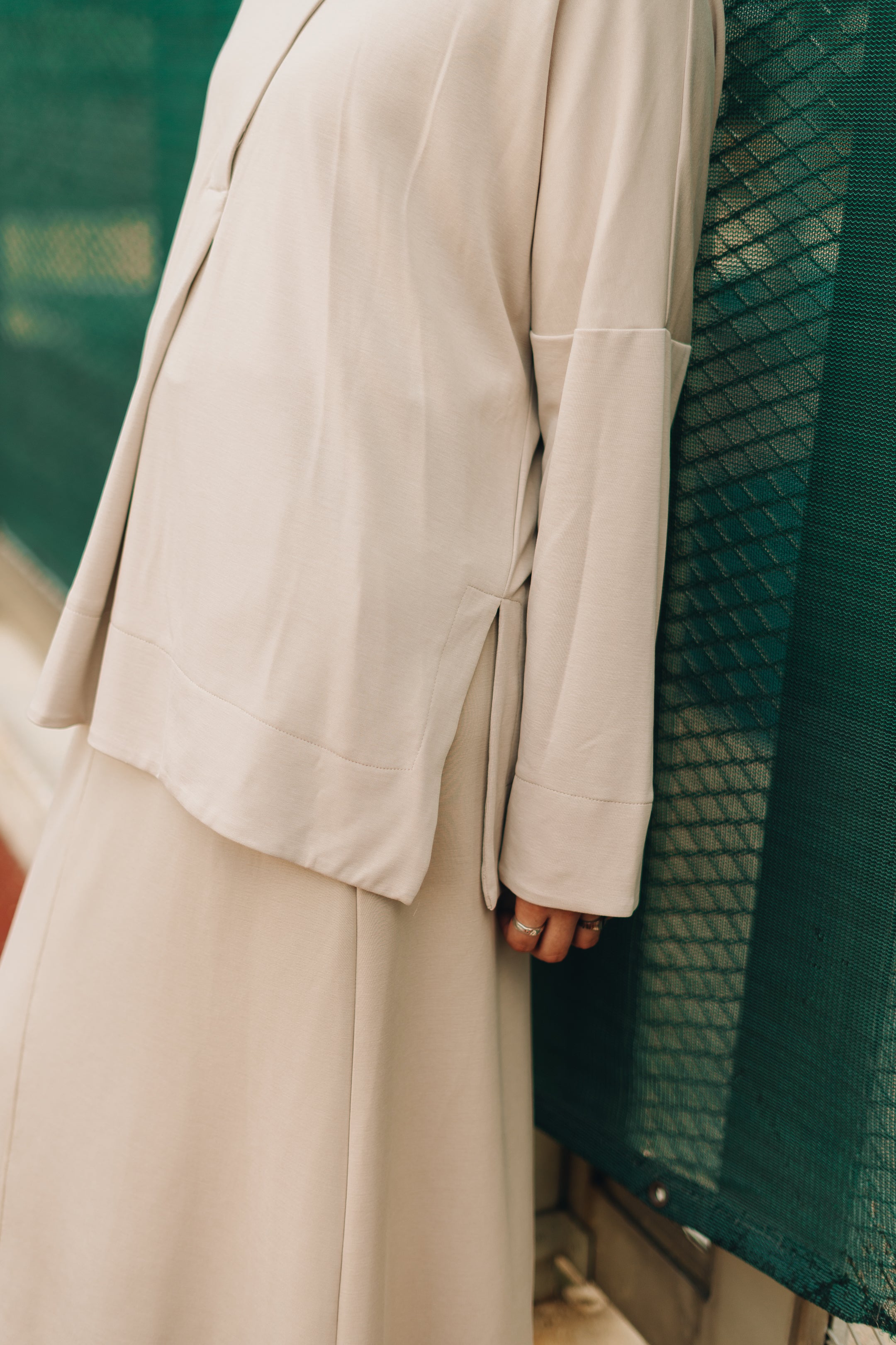 Flow Modal Top in Cream