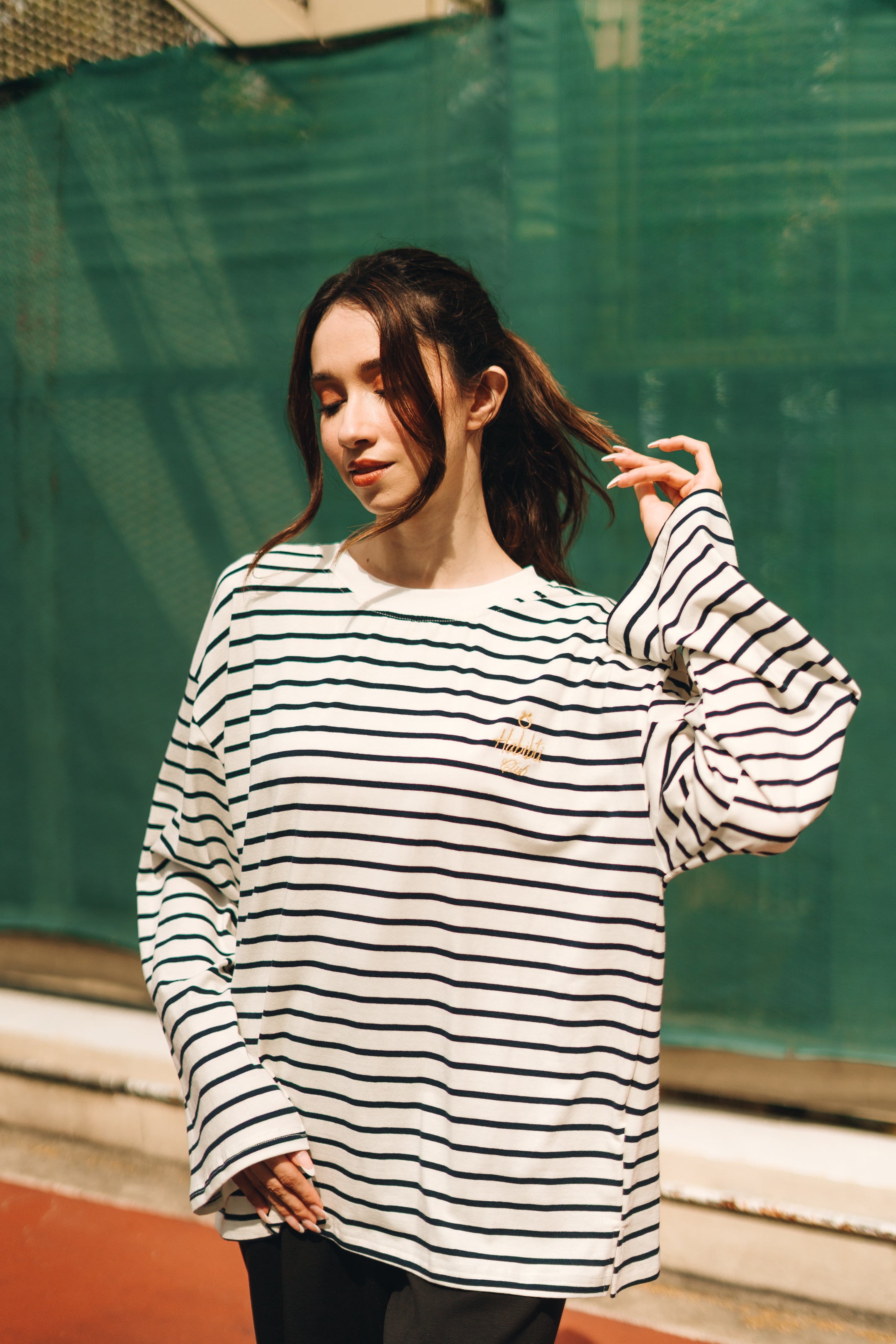 Habibti Stripe Top