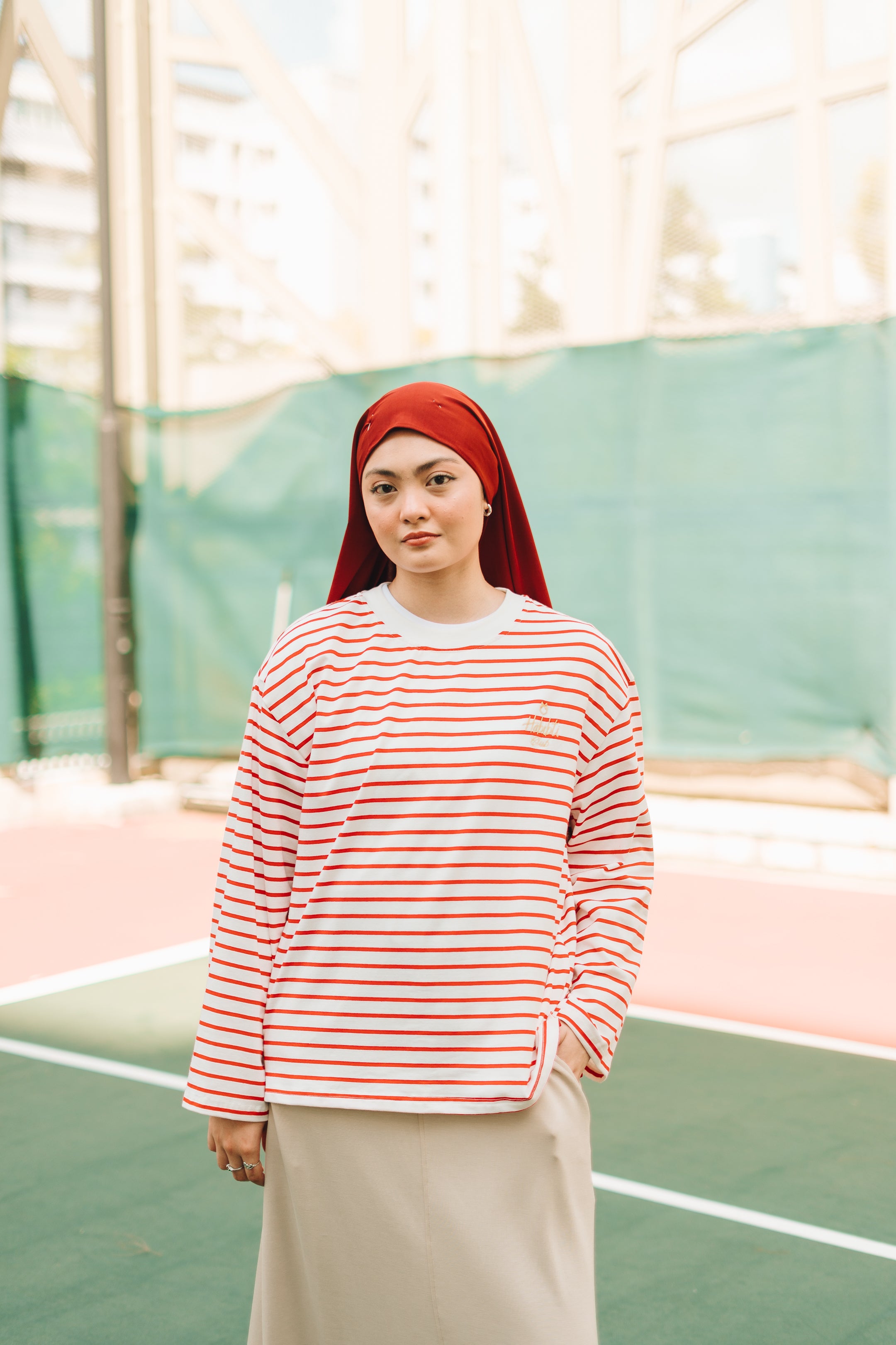 Habibti Stripe Top