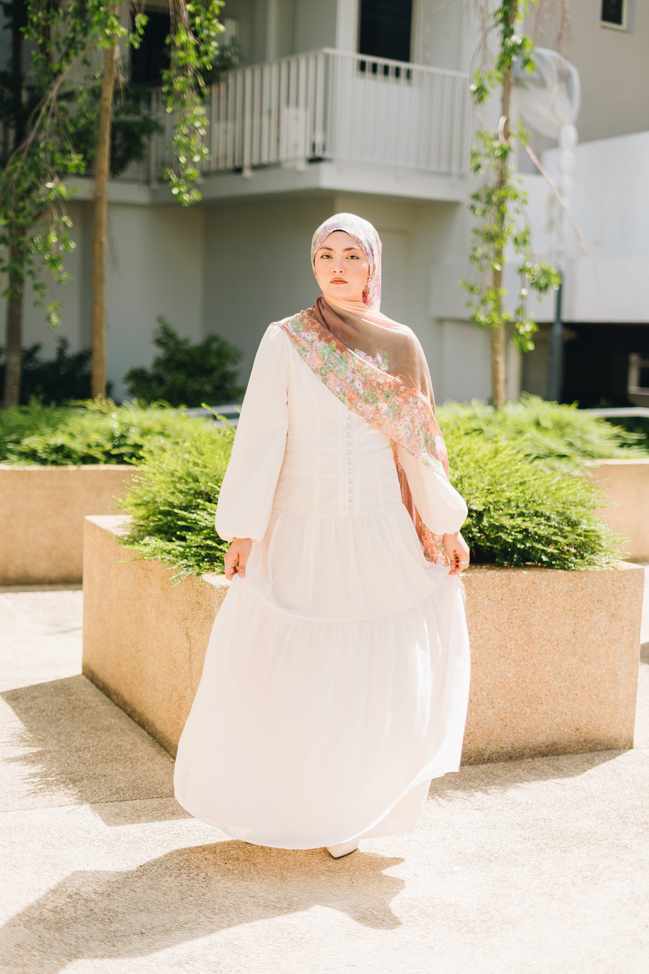 Taloura Chiffon Dress