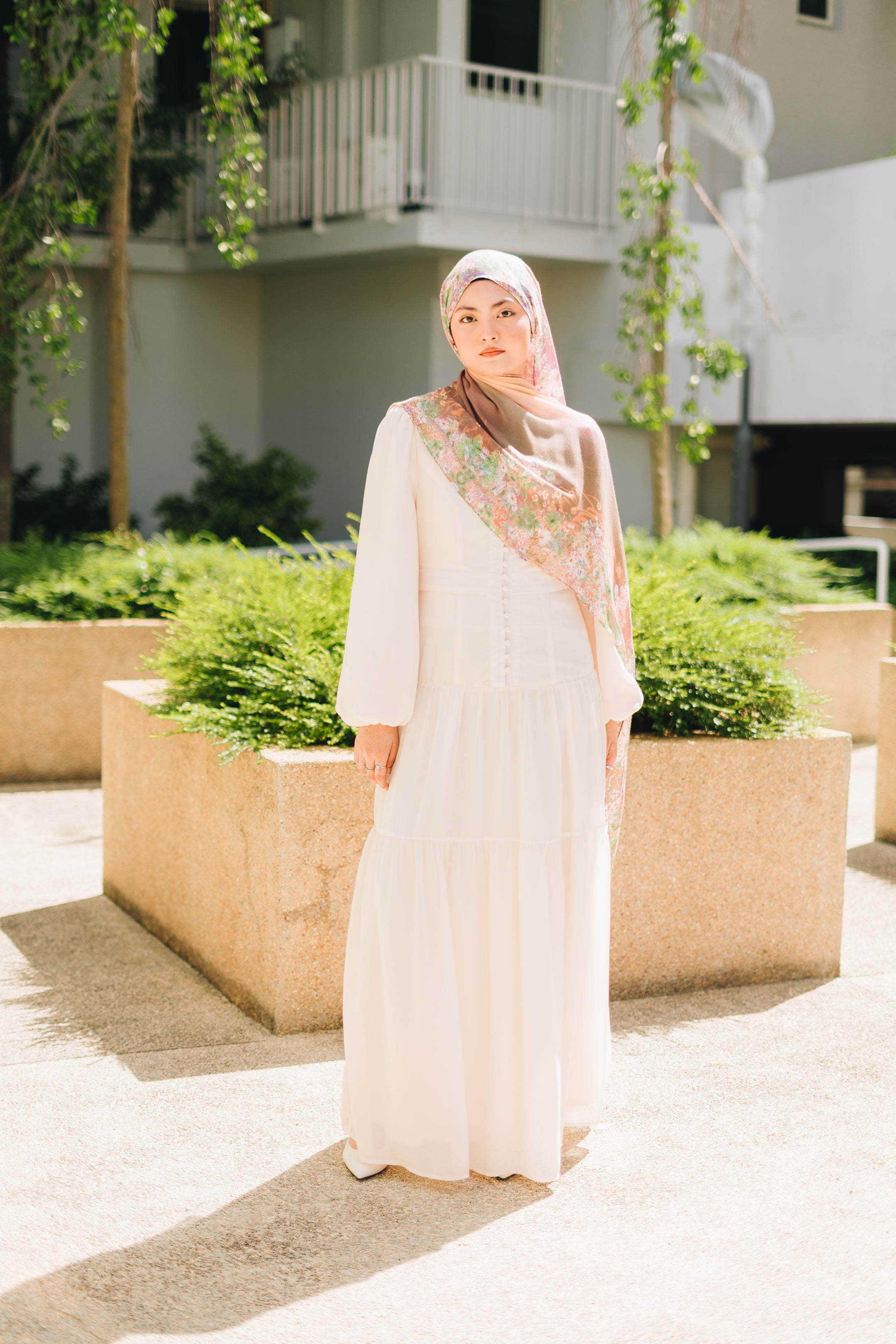Taloura Chiffon Dress