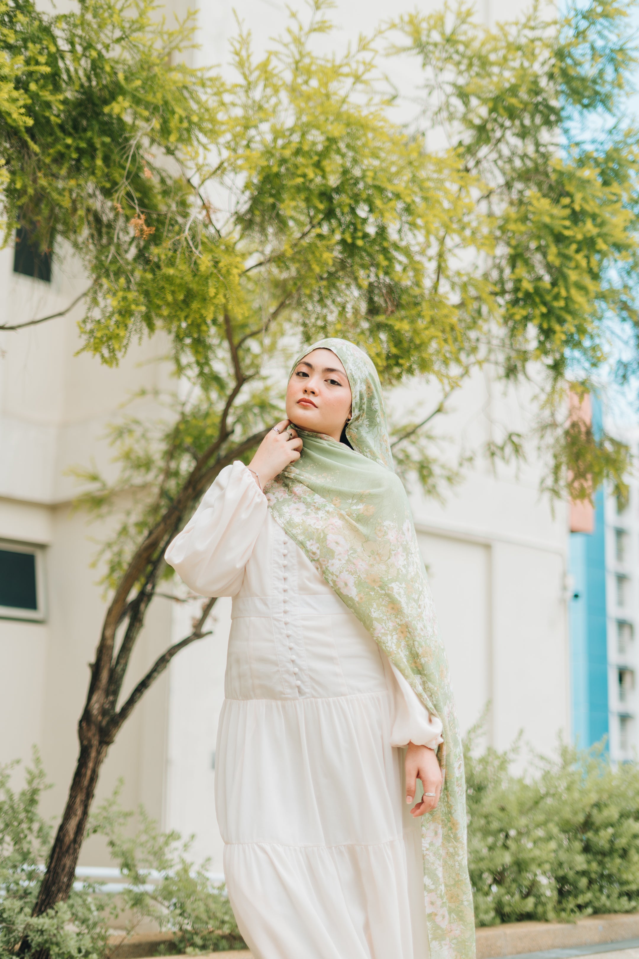 Taloura Chiffon Dress
