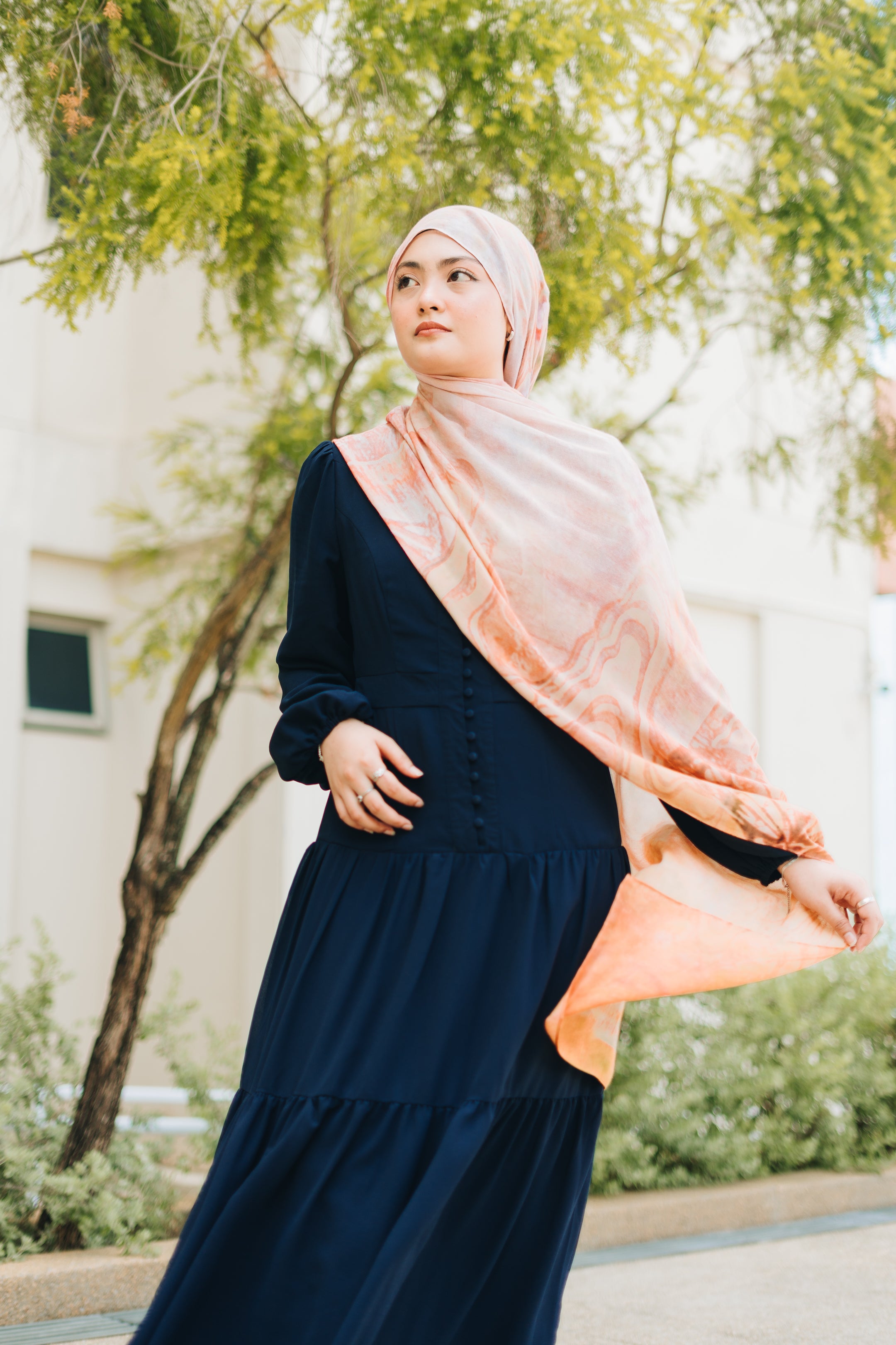 Taloura Chiffon Dress