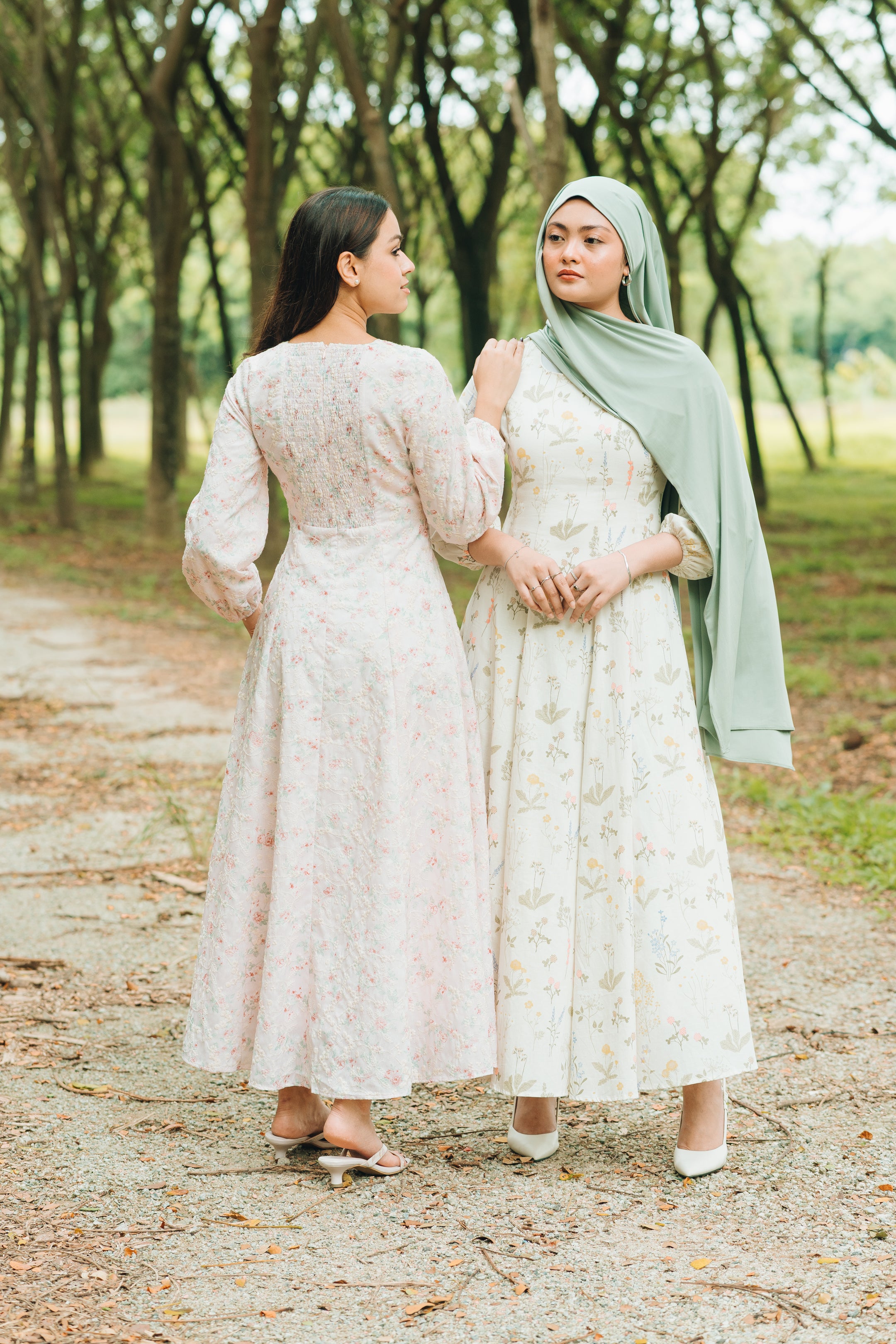 Annelise Printed Linen Dress