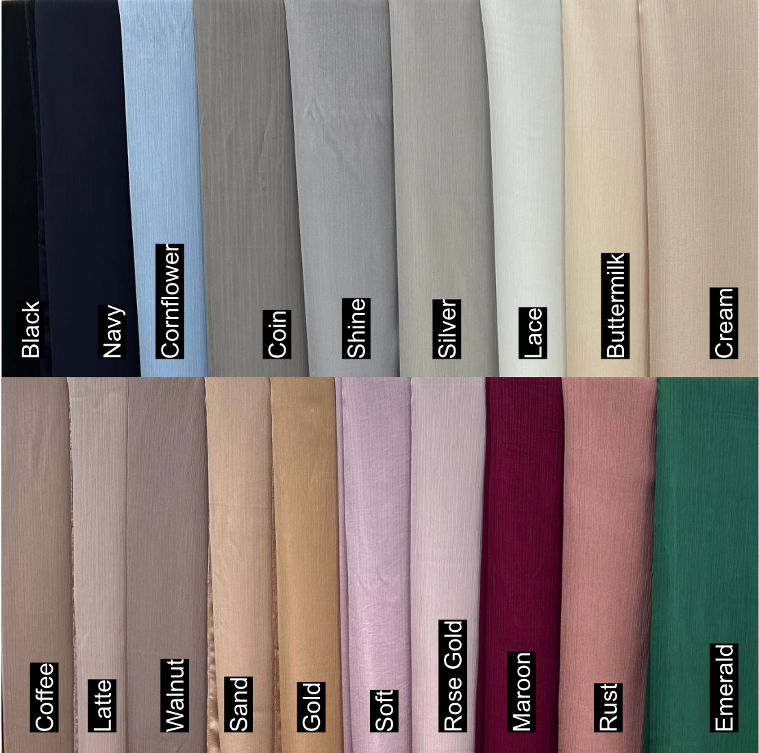 Inaya Satin Shawl