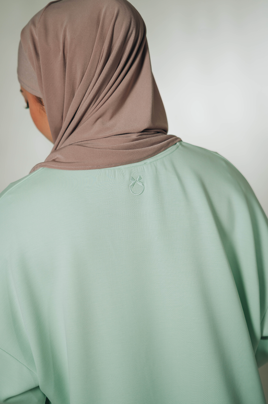 Modal Habibti Sweater in Mint