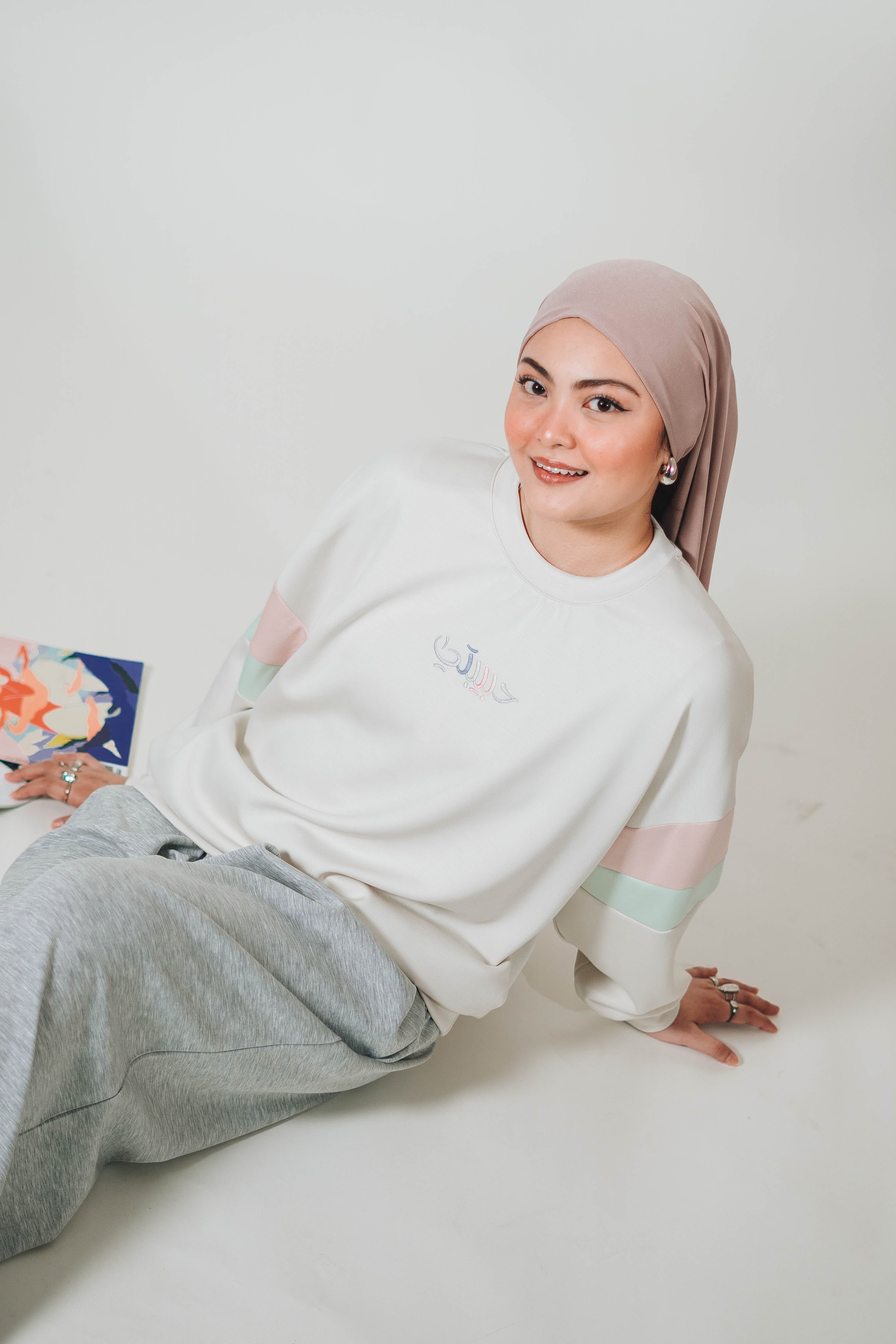 Habibti Jumper in Paddle Pop