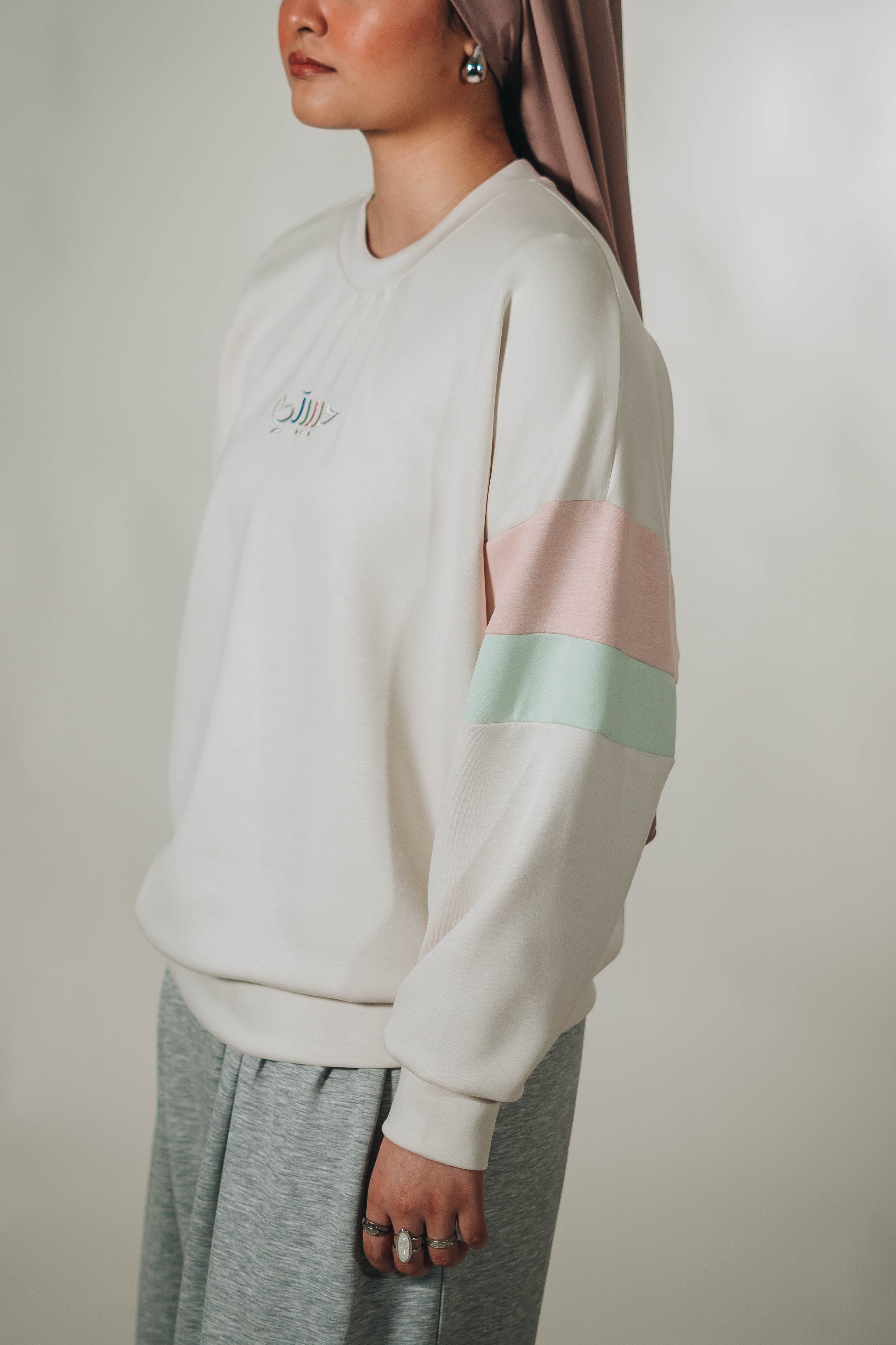 Habibti Jumper in Paddle Pop