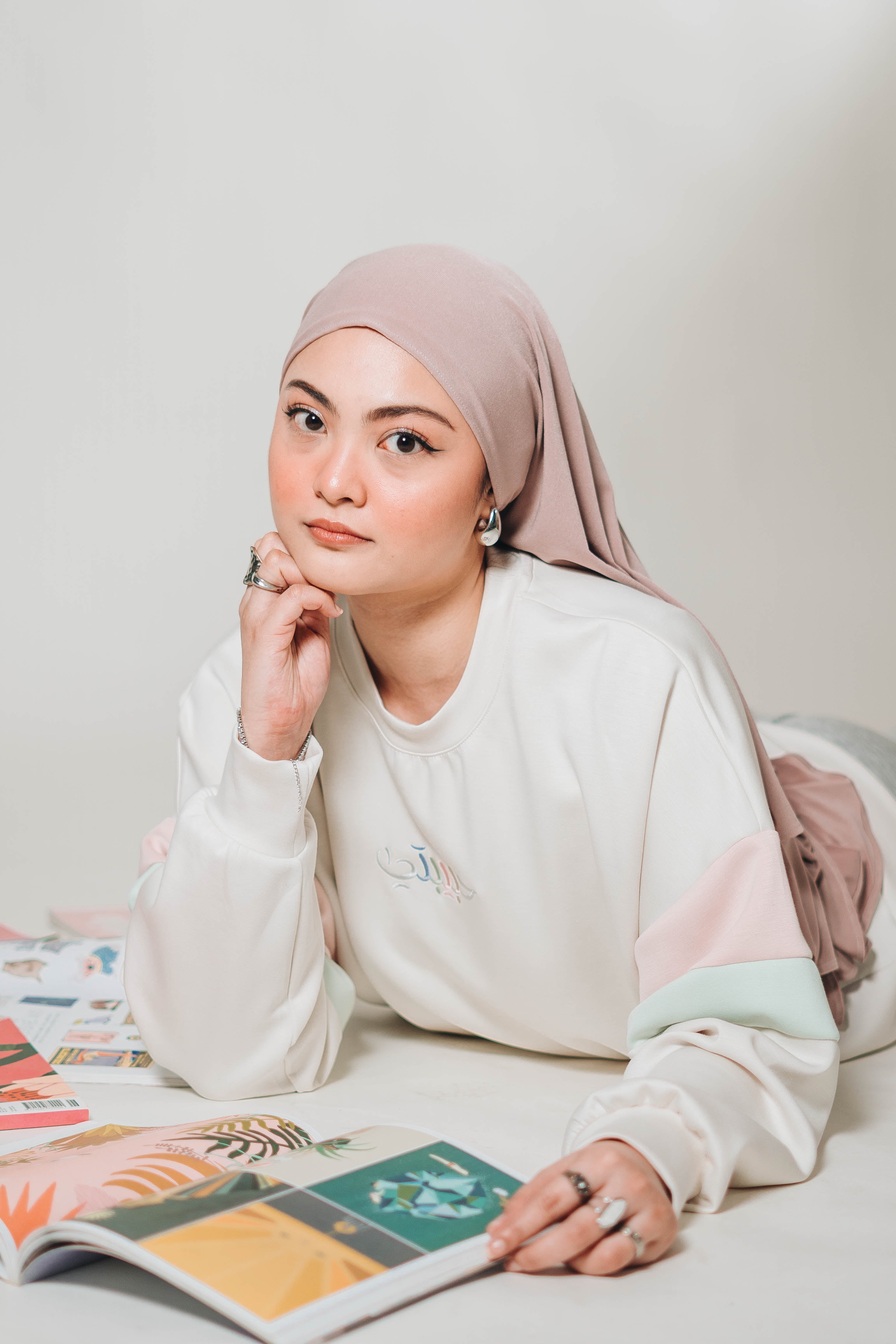 Habibti Jumper in Paddle Pop