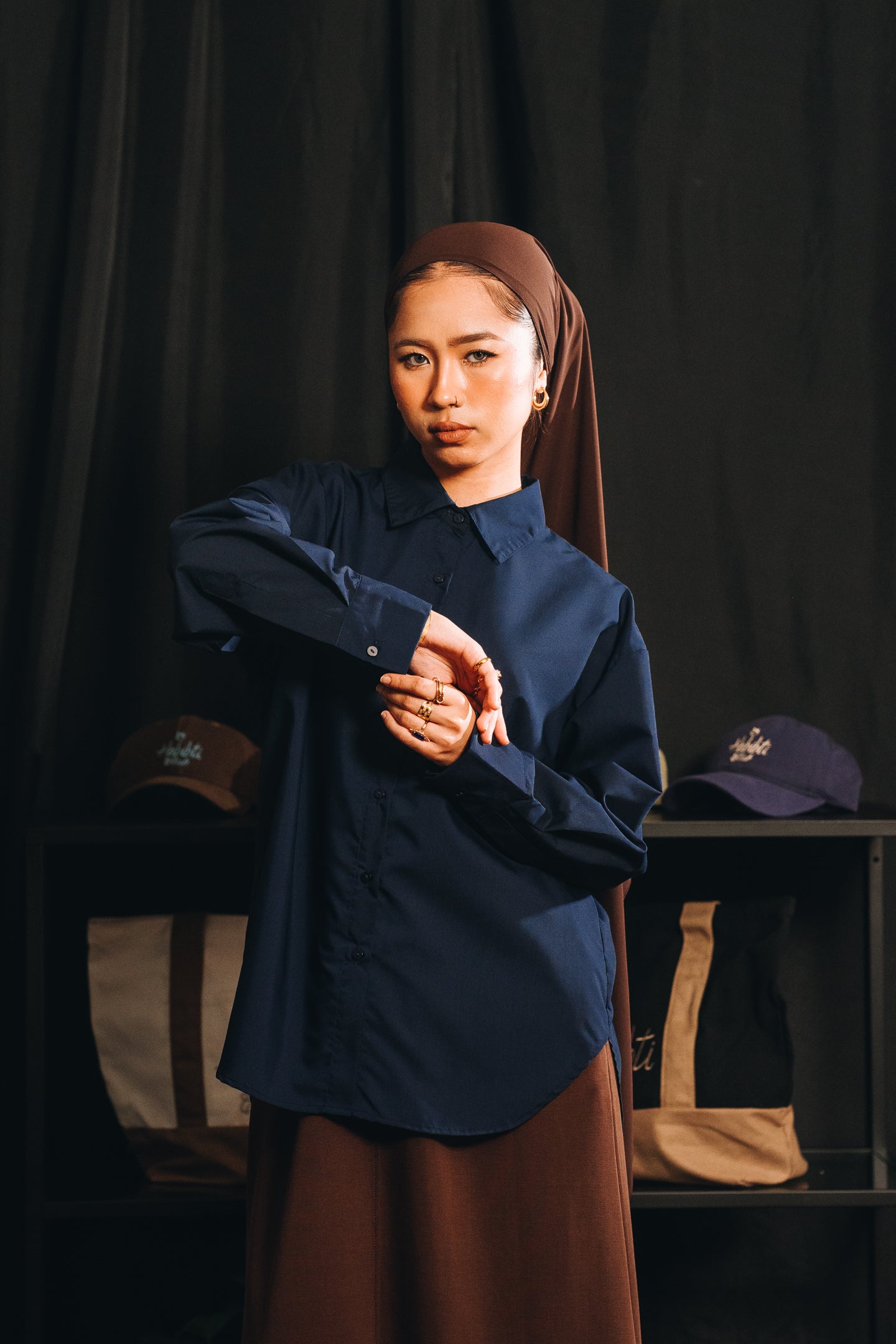 Hidden Habibti Cotton Tencel Shirt