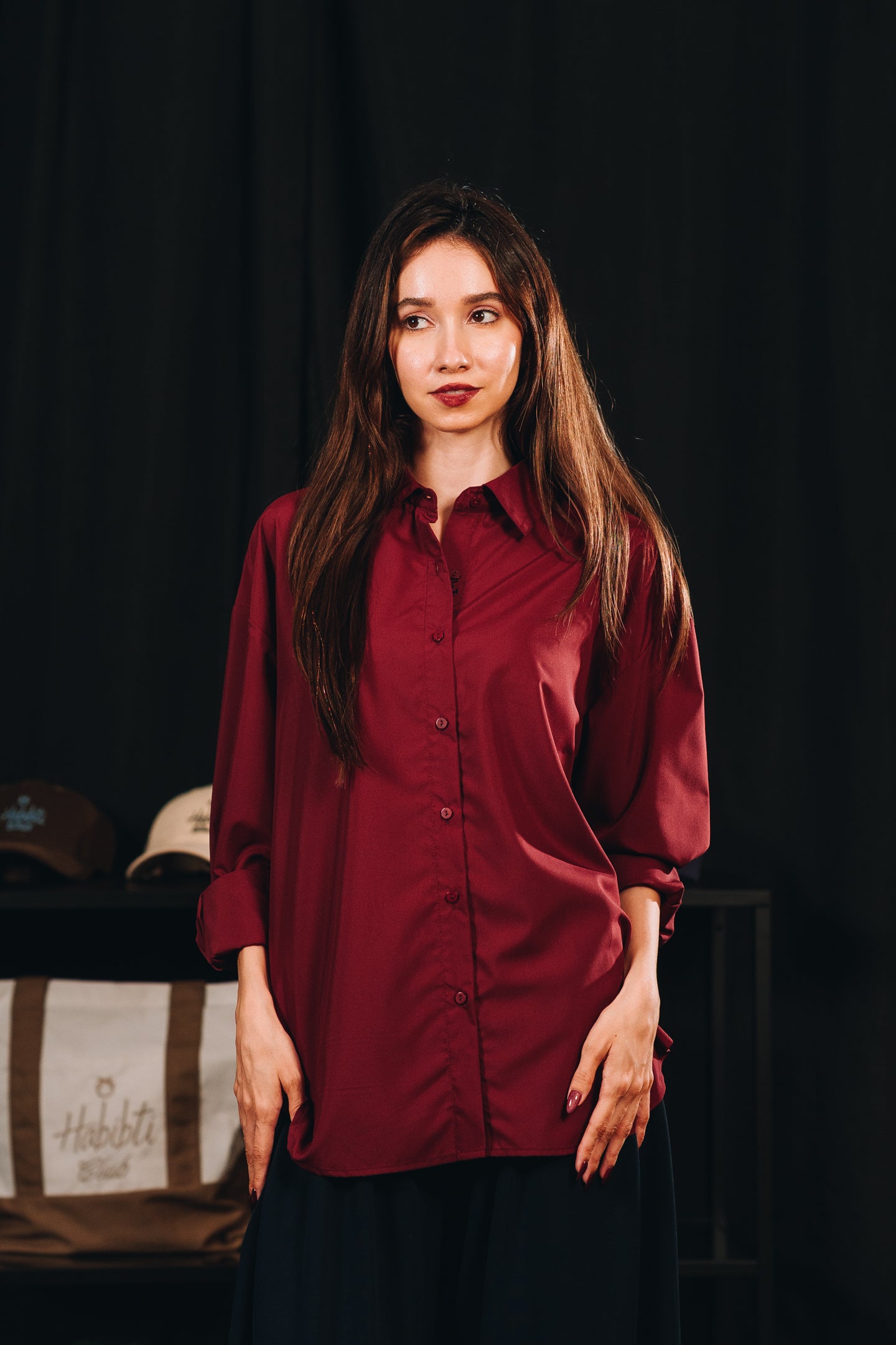 Hidden Habibti Cotton Tencel Shirt