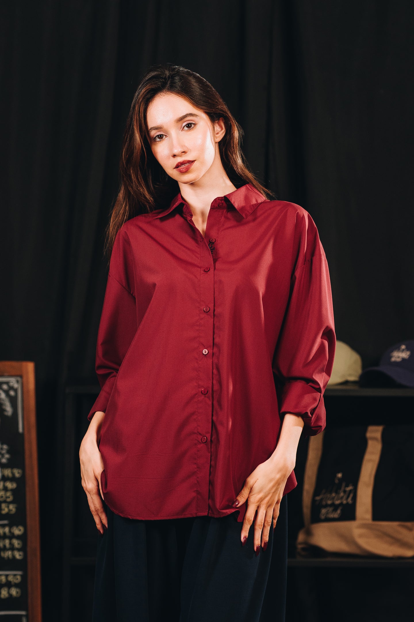 Hidden Habibti Cotton Tencel Shirt