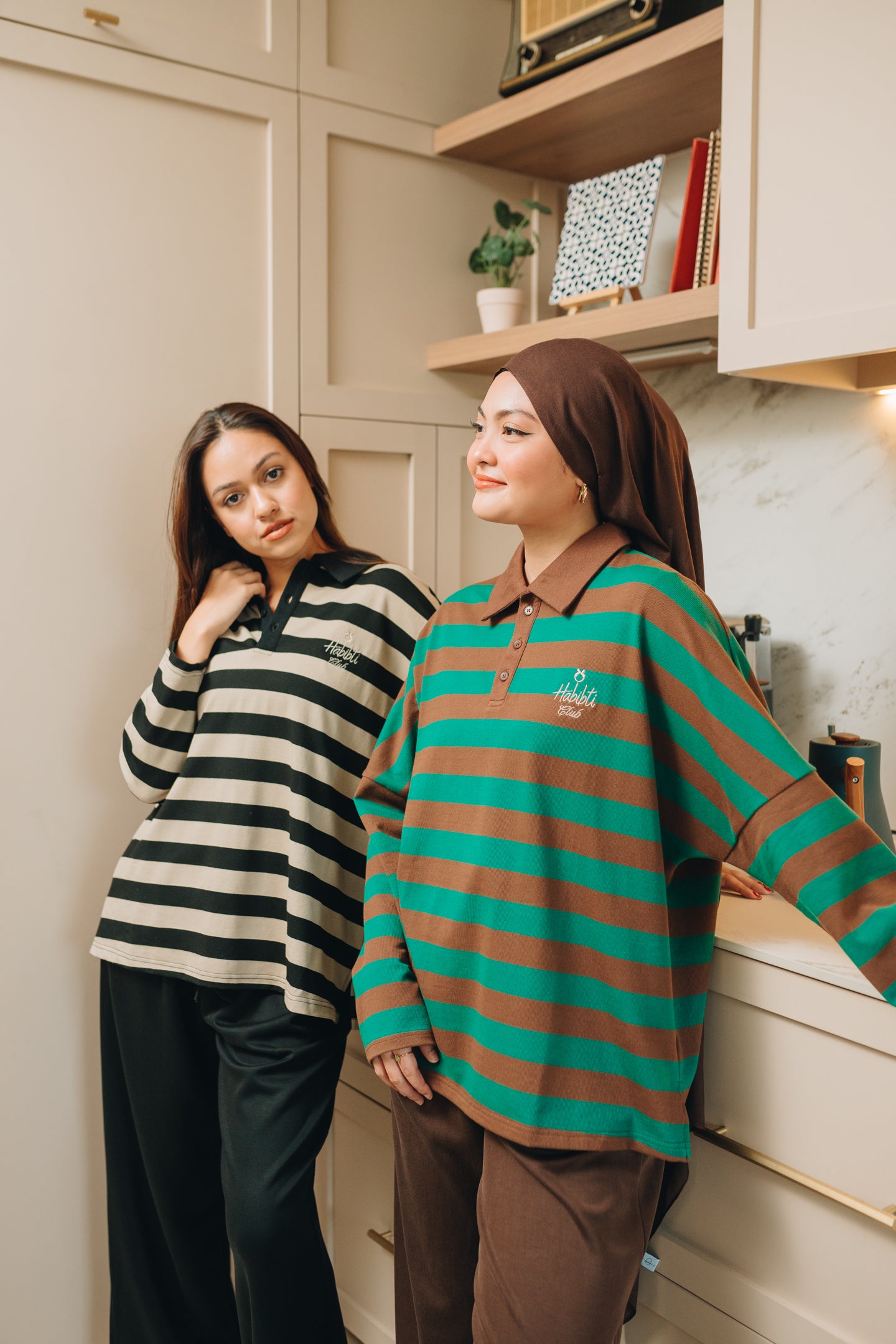 Cotton Ribbed Stripe Top
