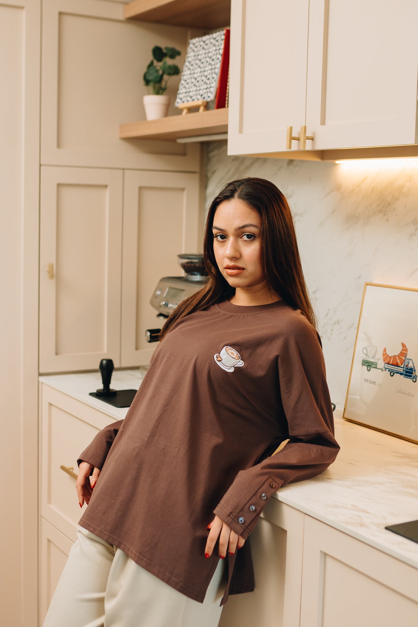 (PRE ORDER) Amani Top : Espresso Series
