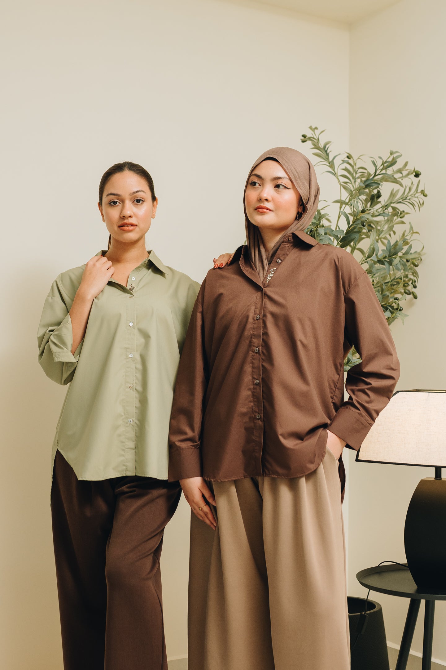 Hidden Habibti Cotton Tencel Shirt