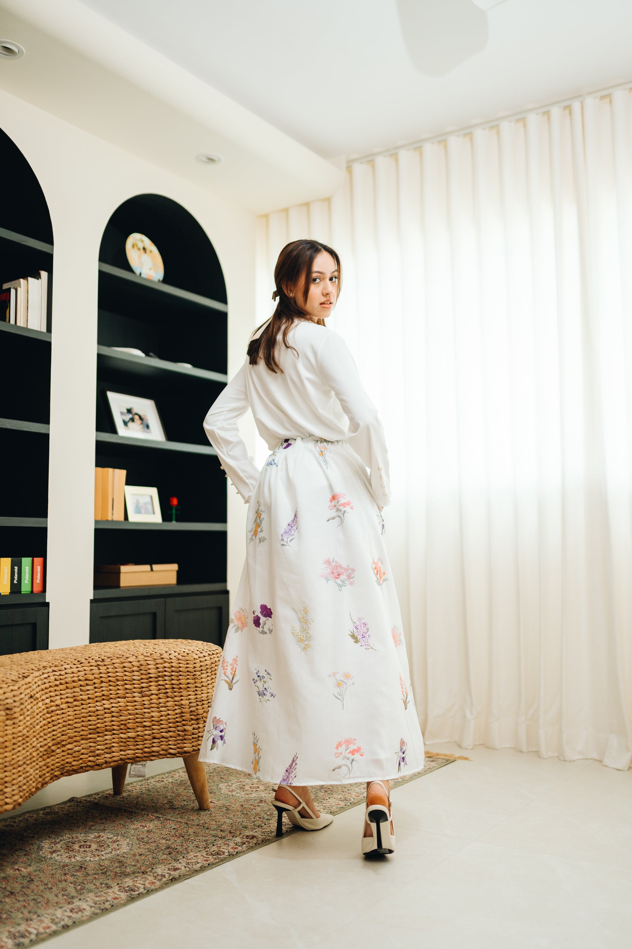 Isadora Skirt in White
