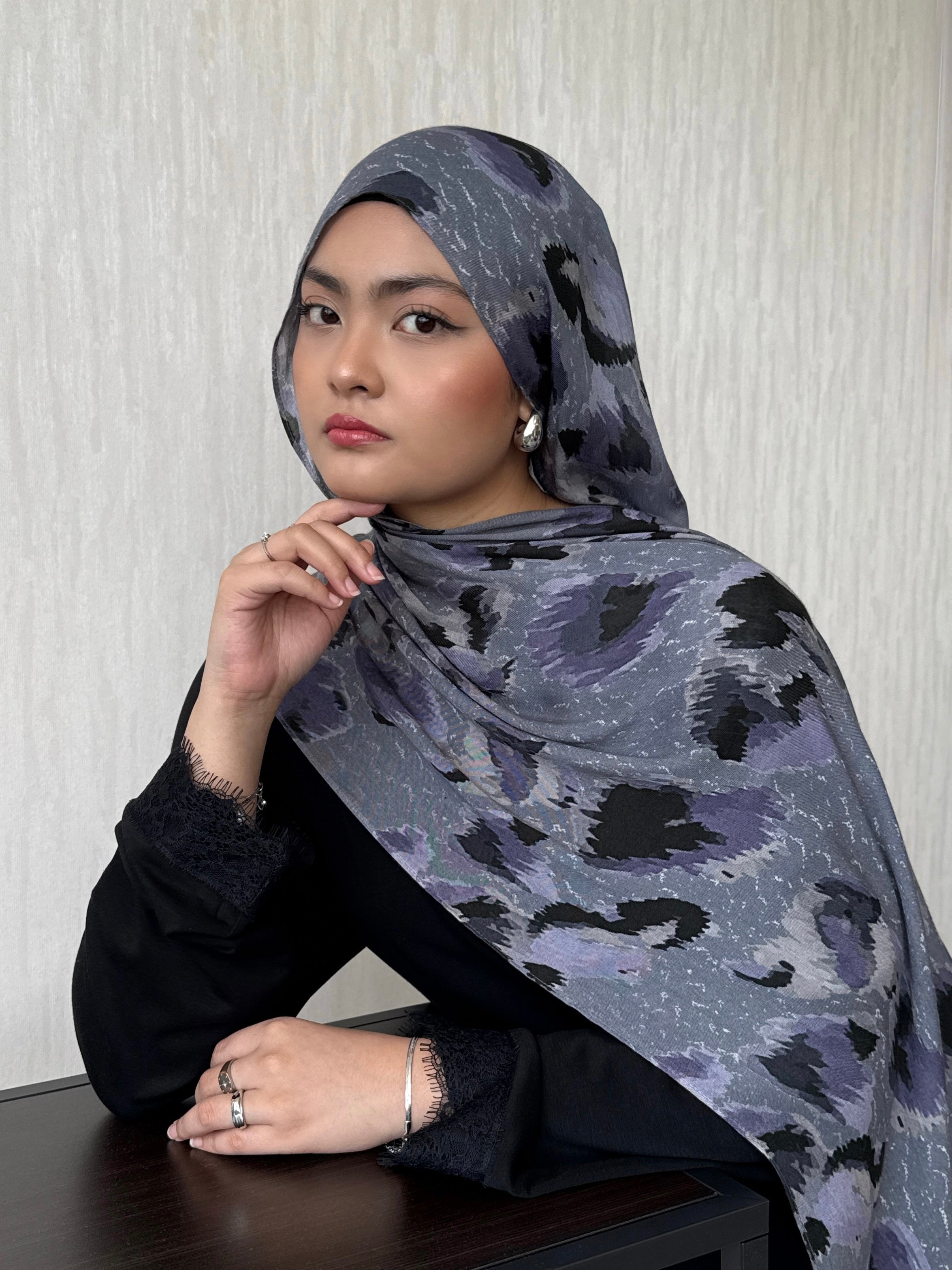 Printed Modal Shawl - Calico & Friends Edition