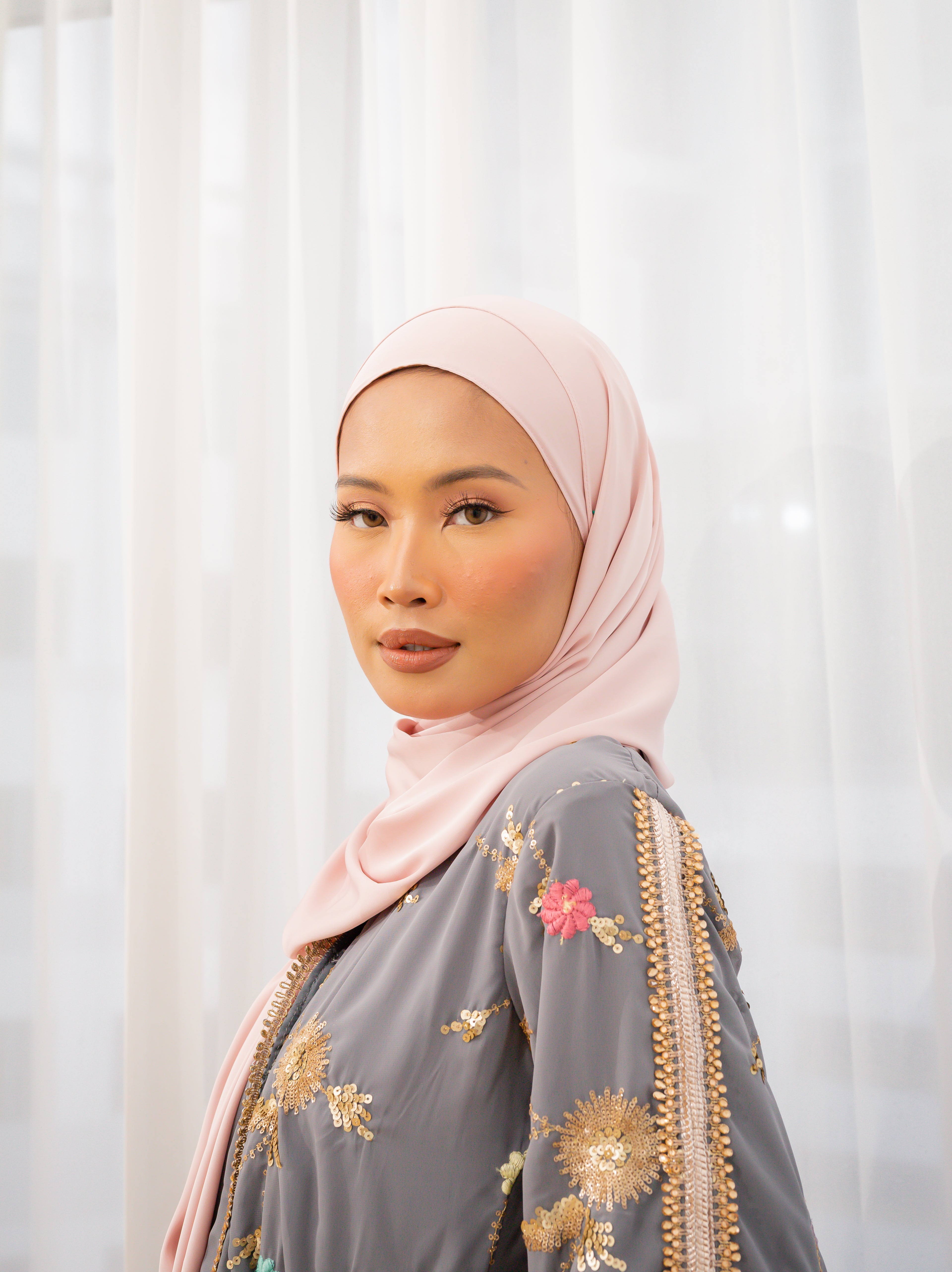 Jannah Satin Shawl