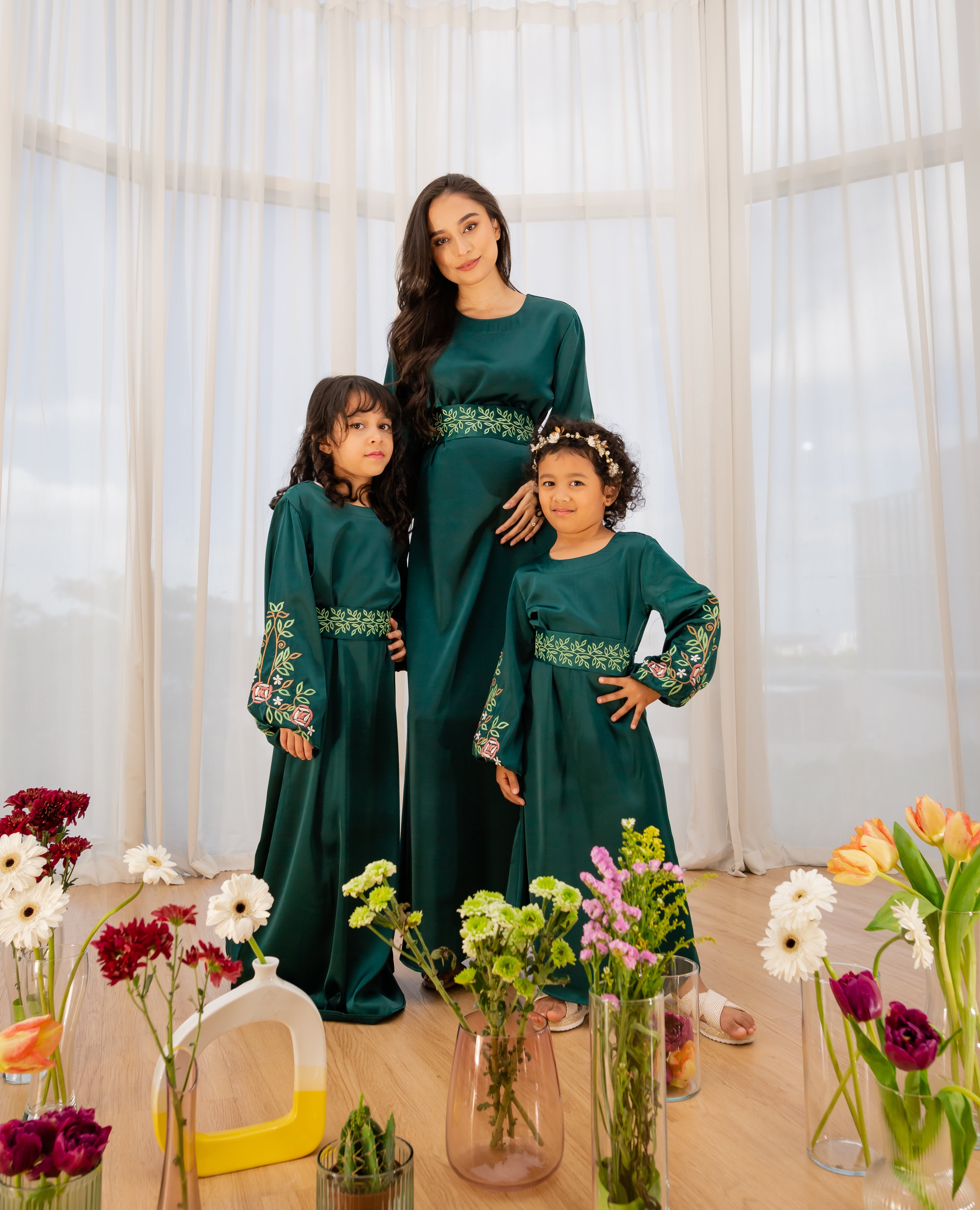 Oud Bouquet Dress - Kids - Zinnia