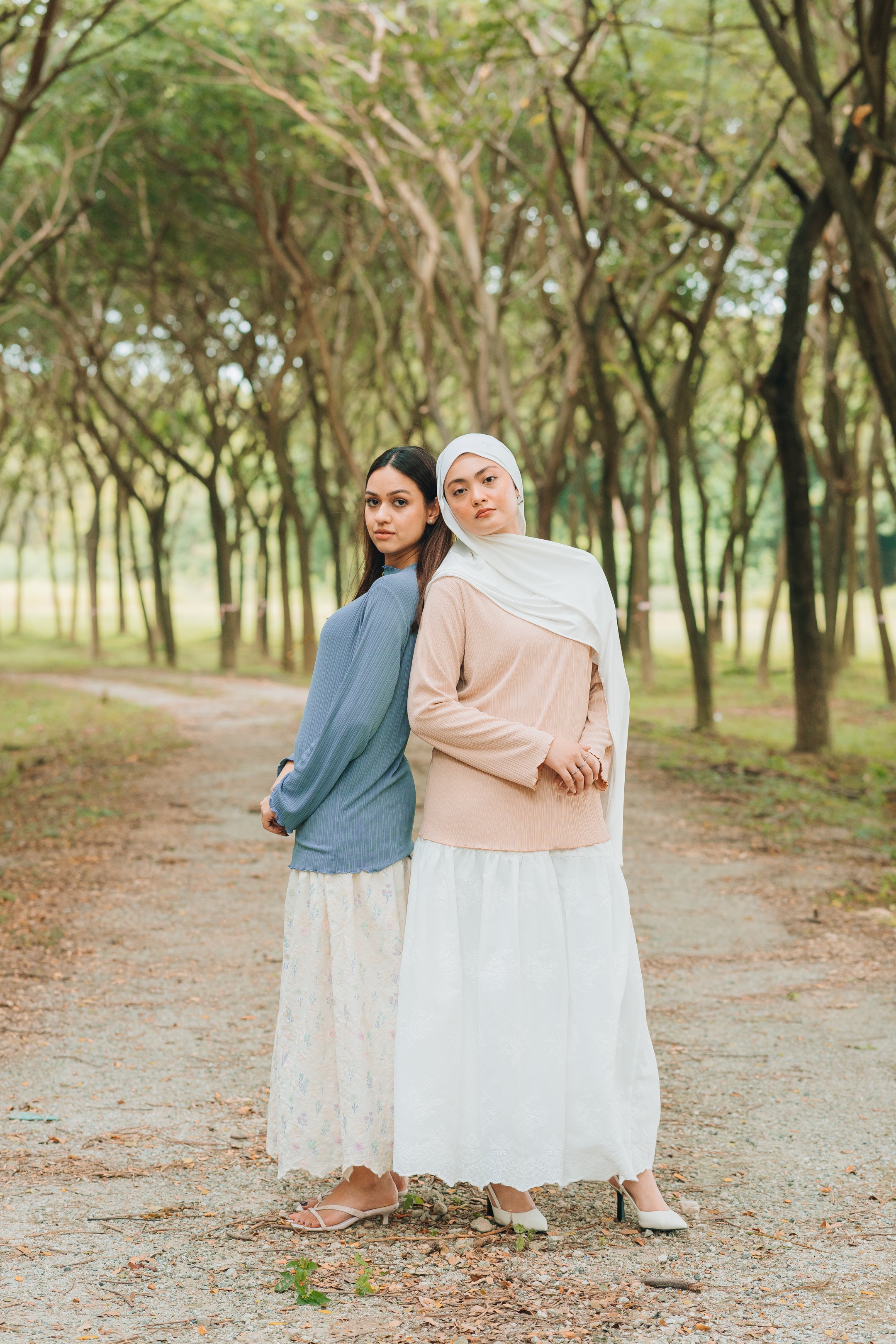 Lily Ribbed Top in Nude