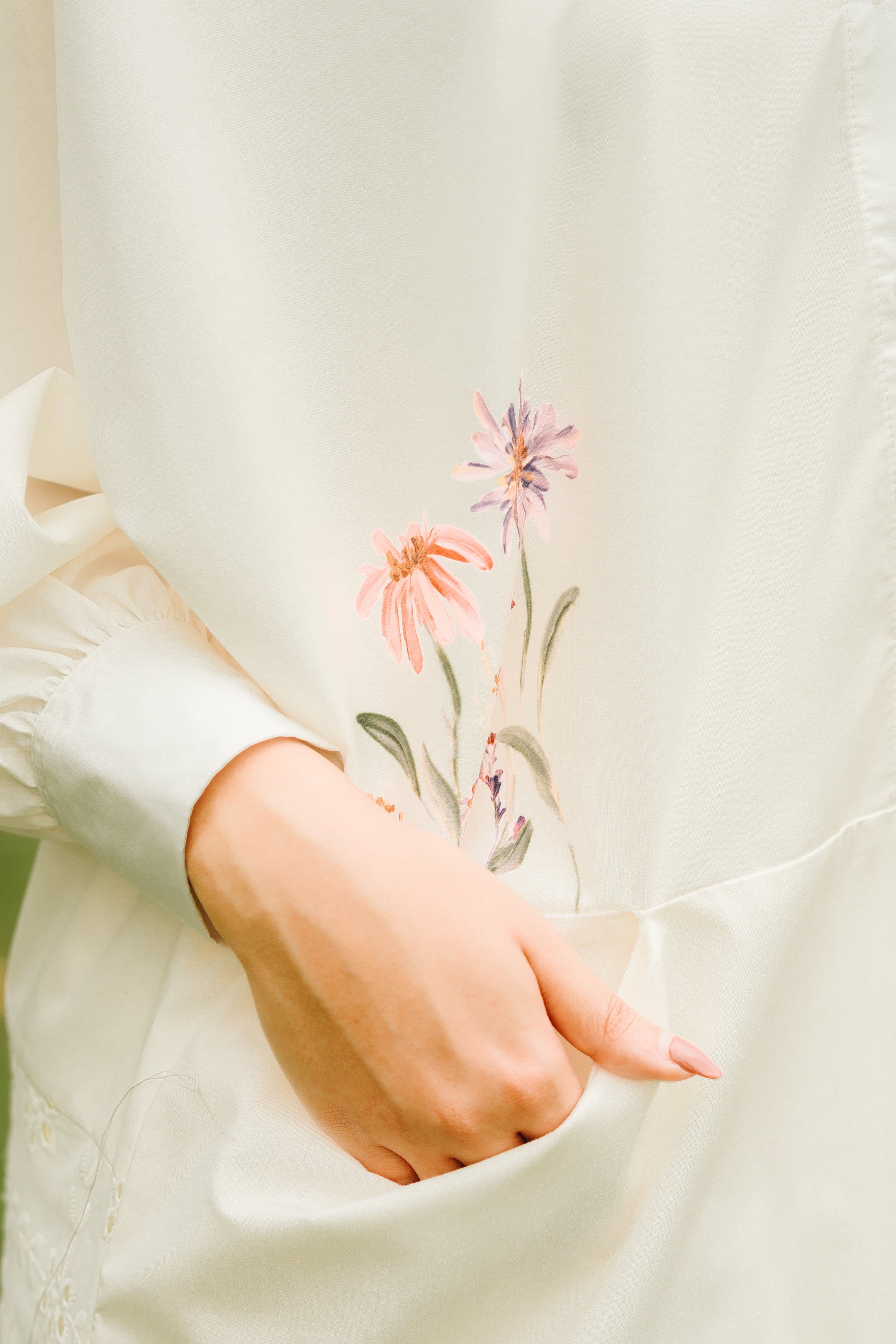 Wildflower Top in Cream