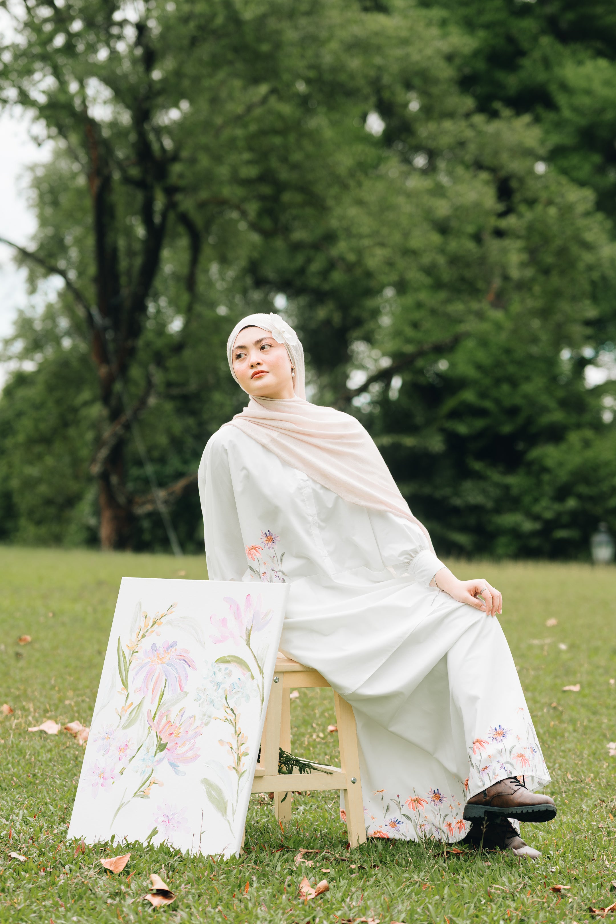 Wildflower Top in White