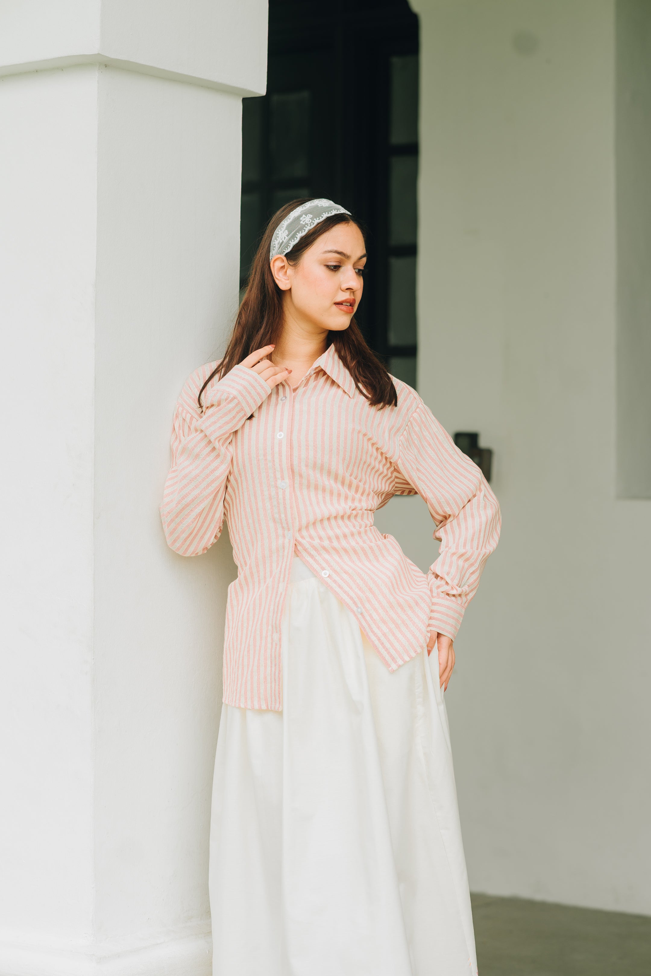 Tie-Back Blouse