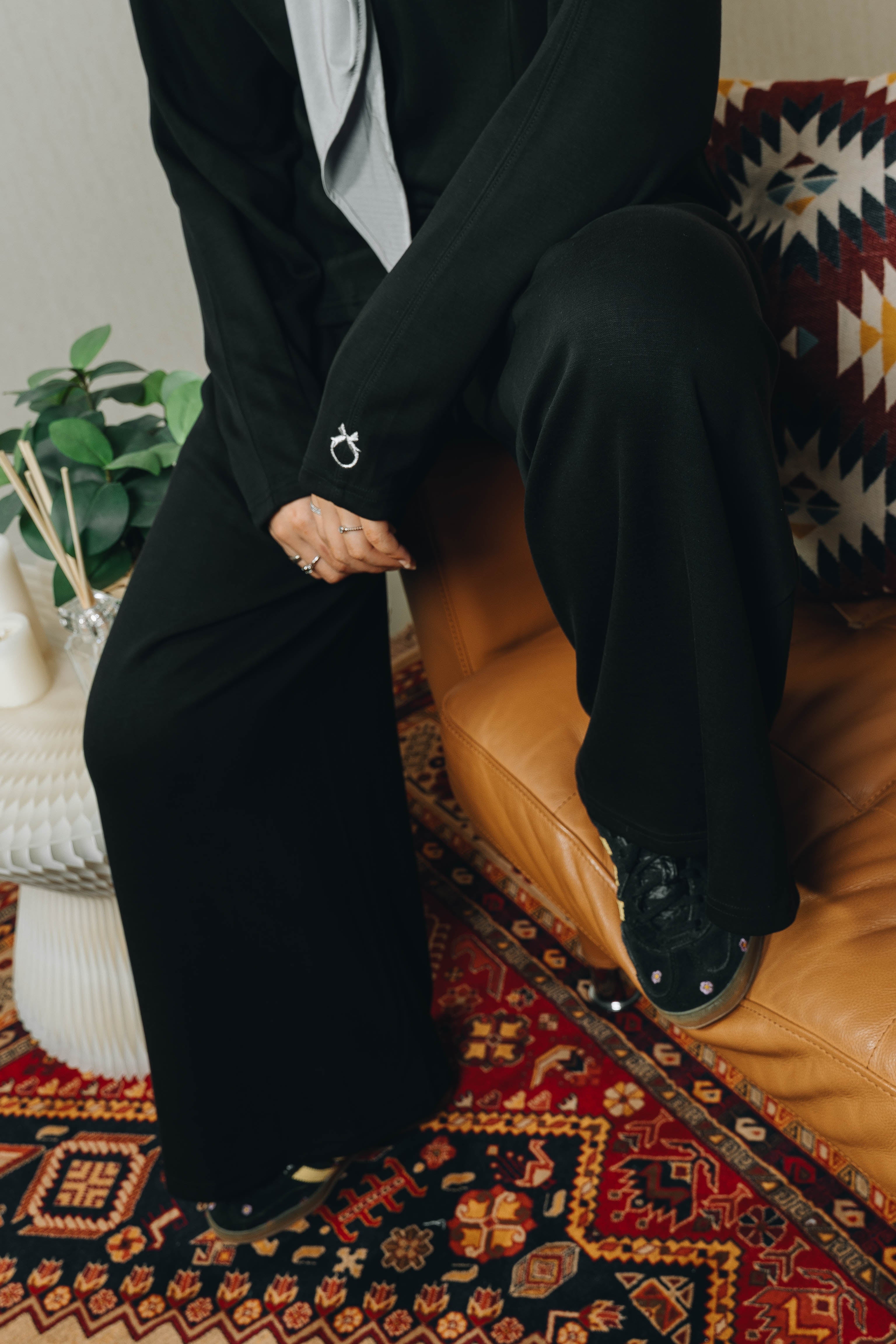 Modal Lounge Pants in Black