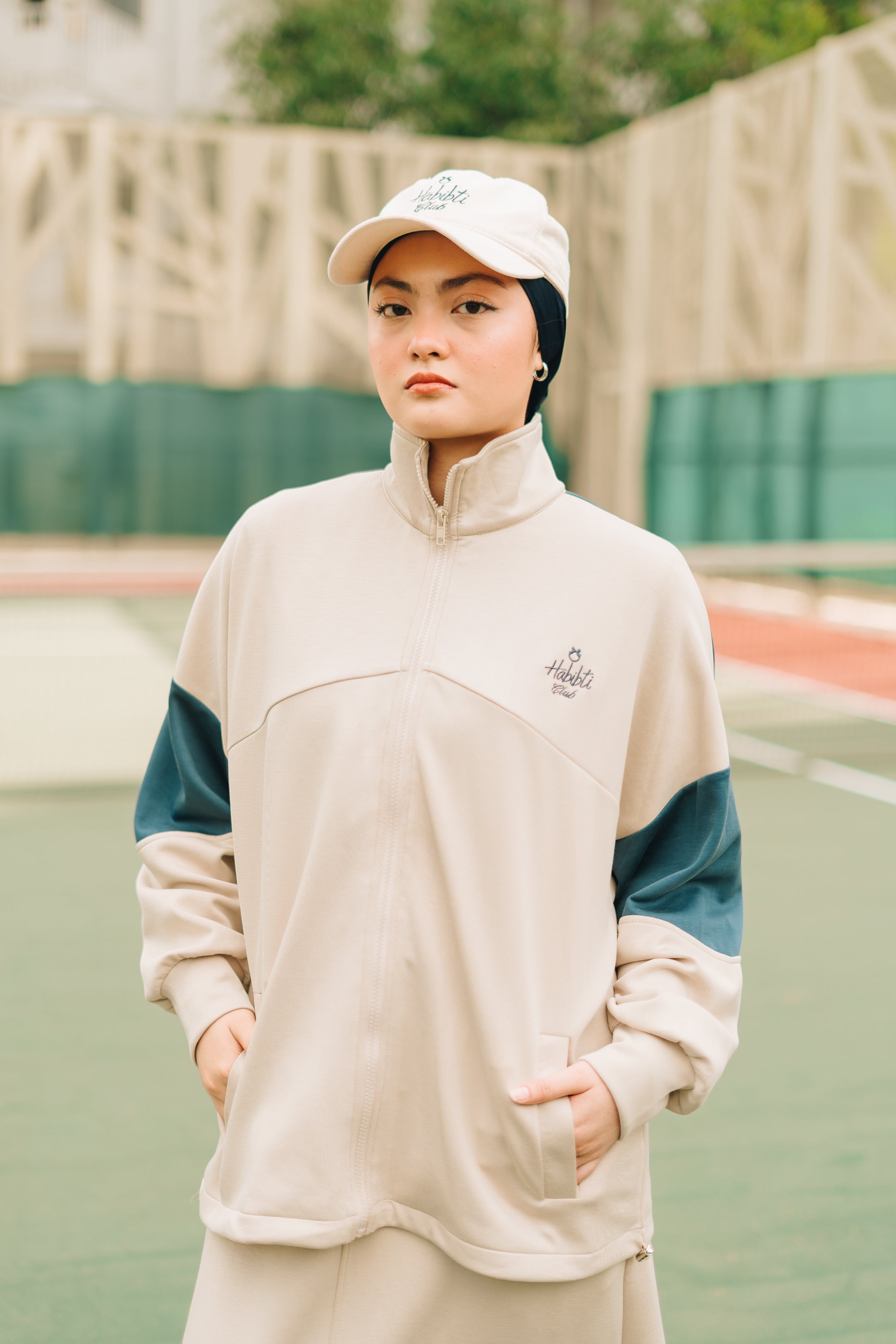 PRE ORDER Habibti Modal Dual Tone Jacket in Blue