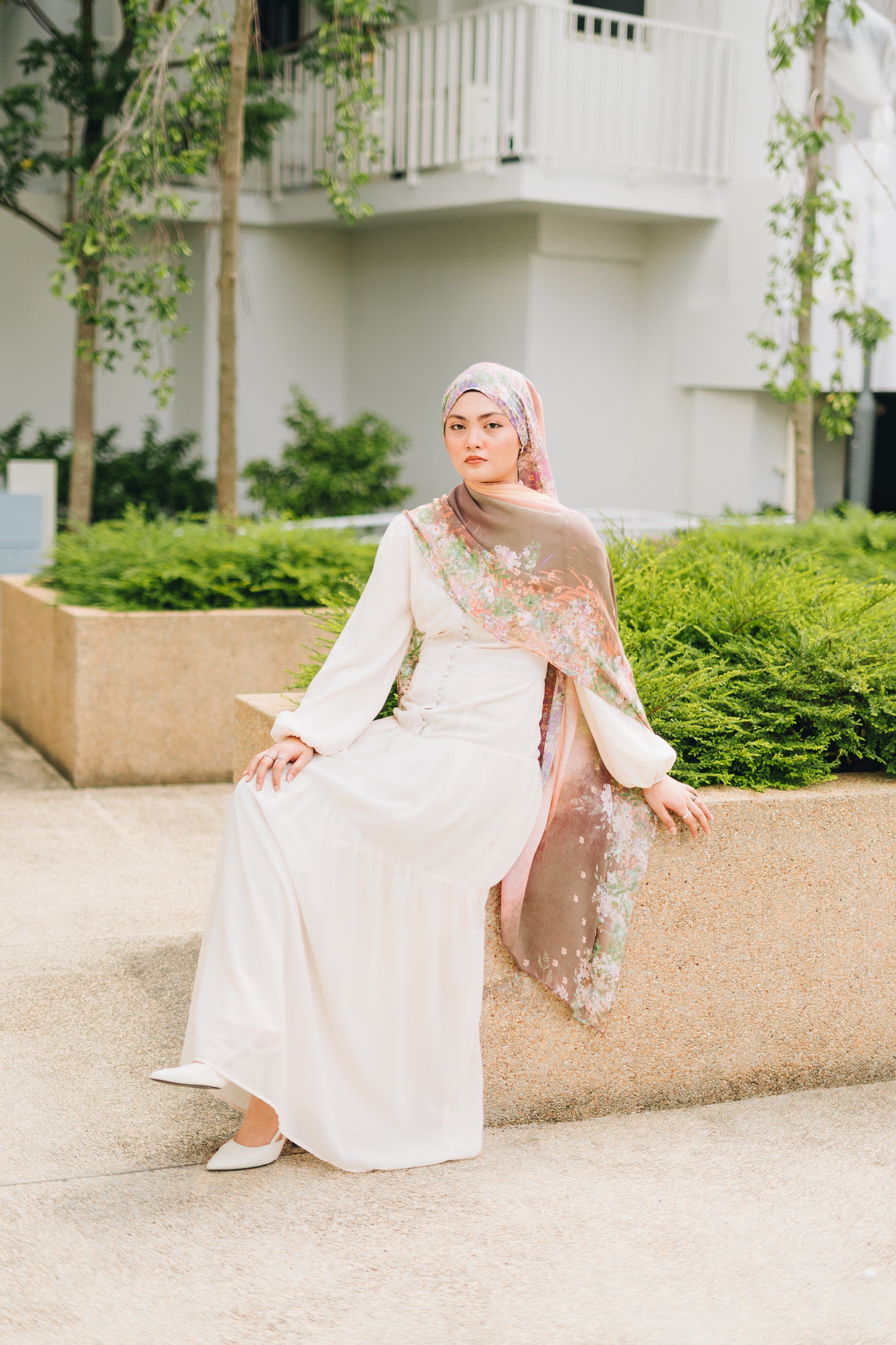 Taloura Chiffon Dress