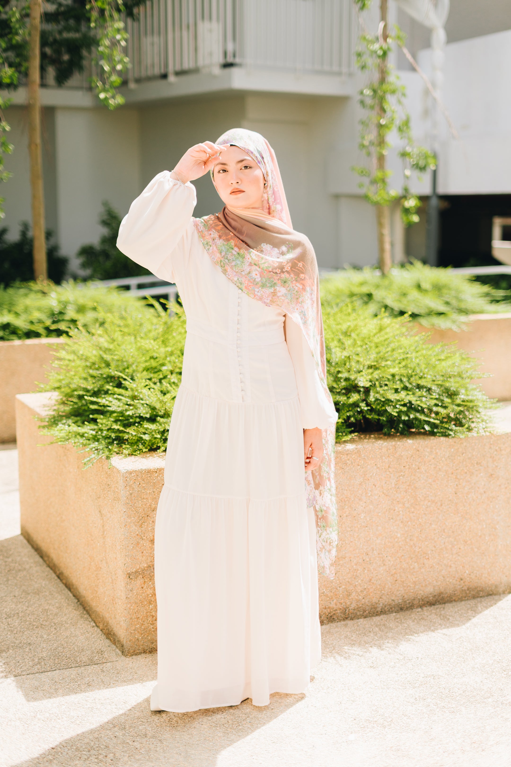 Taloura Chiffon Dress