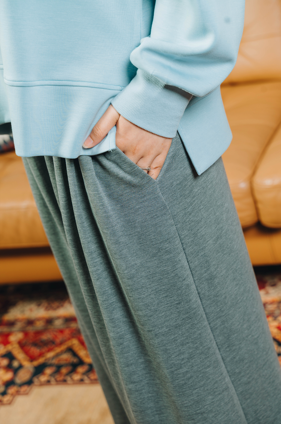 Modal Lounge Pants in Grey
