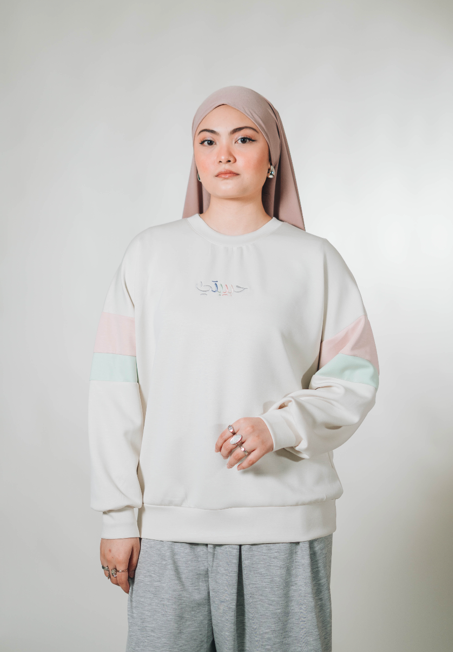 Habibti Jumper in Paddle Pop