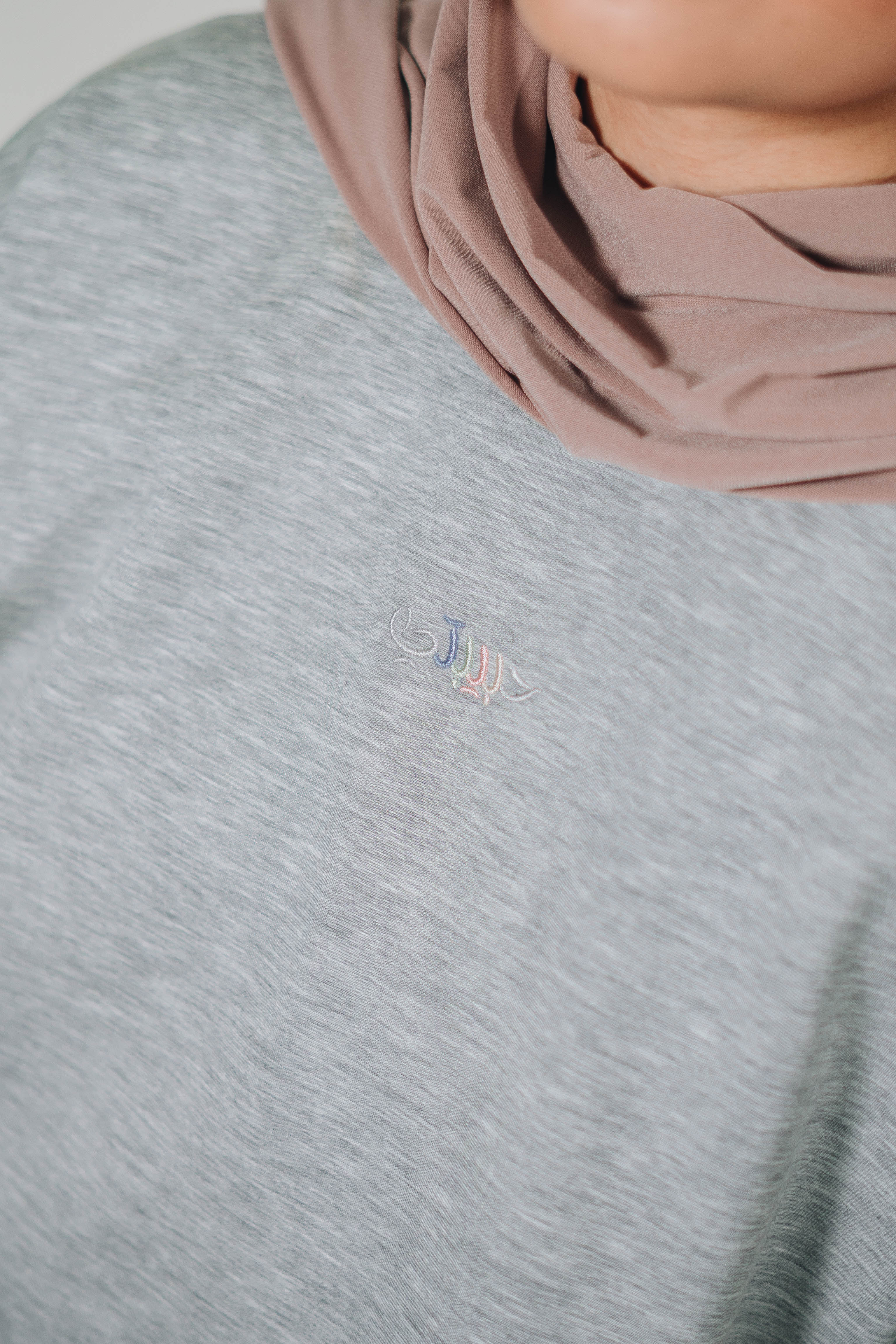 Modal Habibti Sweater in Grey