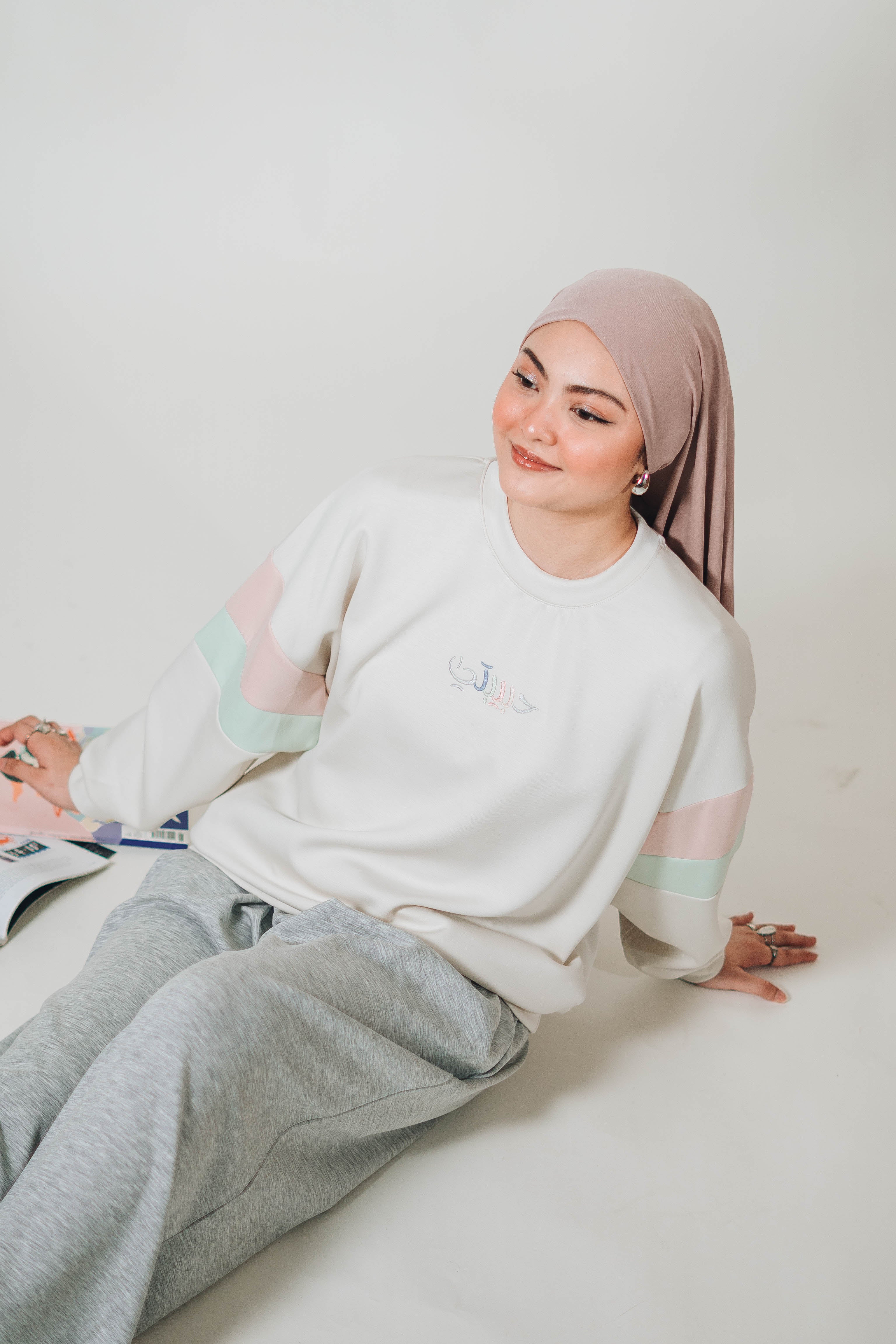 Habibti Jumper in Paddle Pop