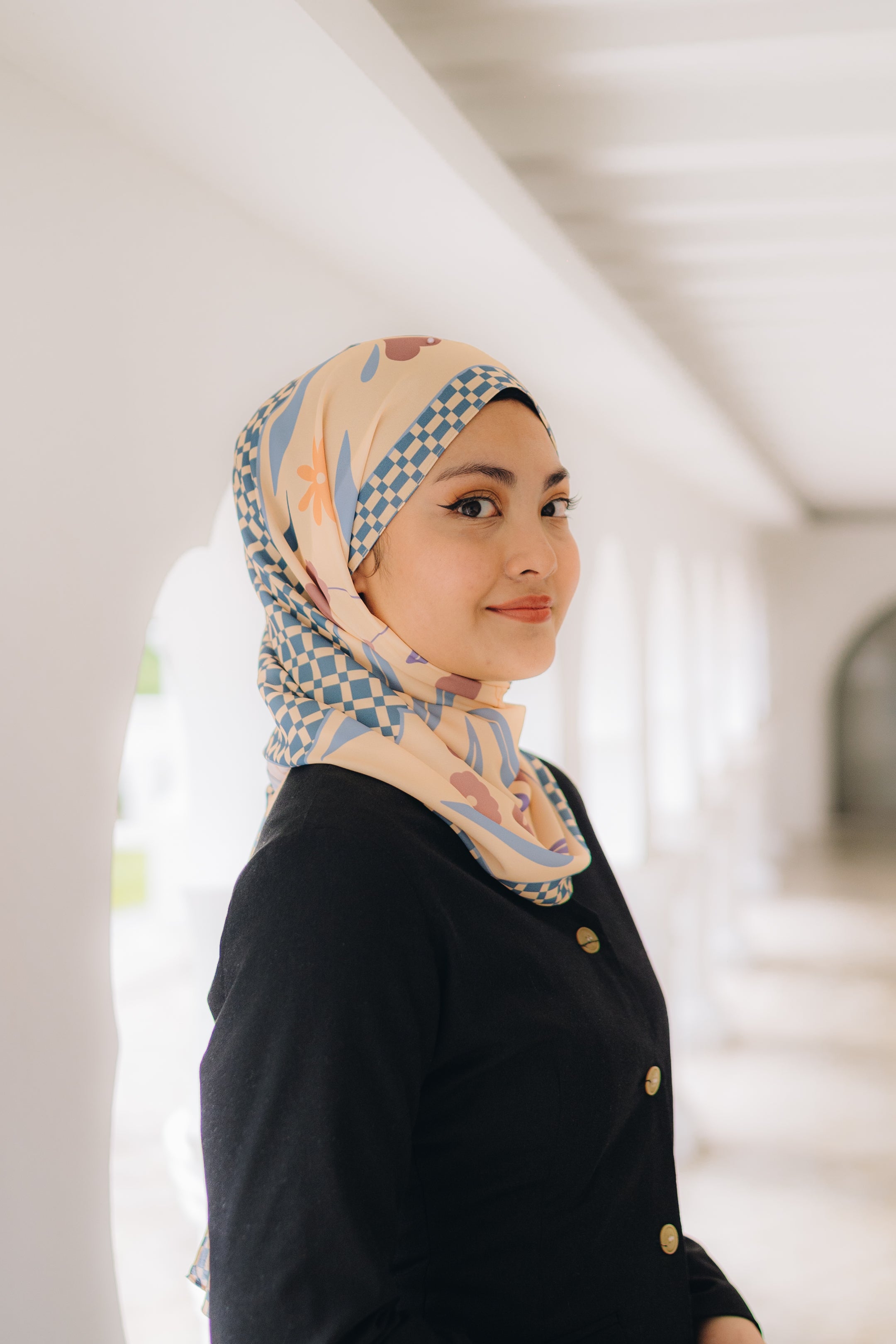 Jasmine in Shawl
